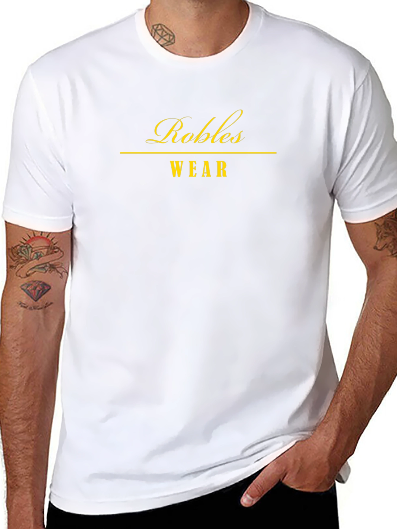 Robles Wear Black T-Shirt - Stylish Casual Wear