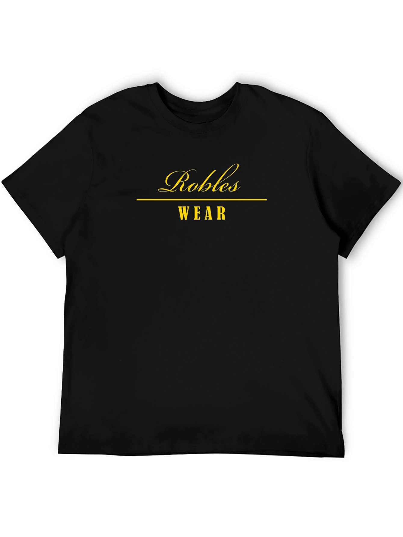 Robles Wear Black T-Shirt - Stylish Casual Wear