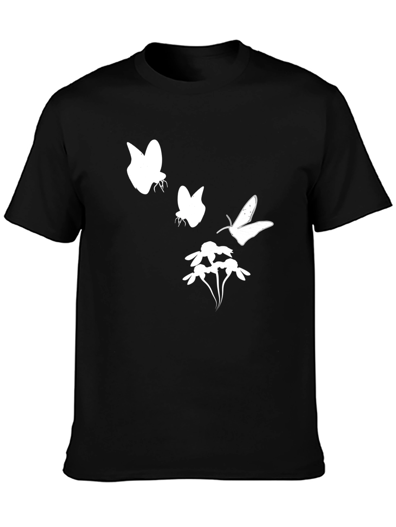 Black Butterfly Graphic Tee