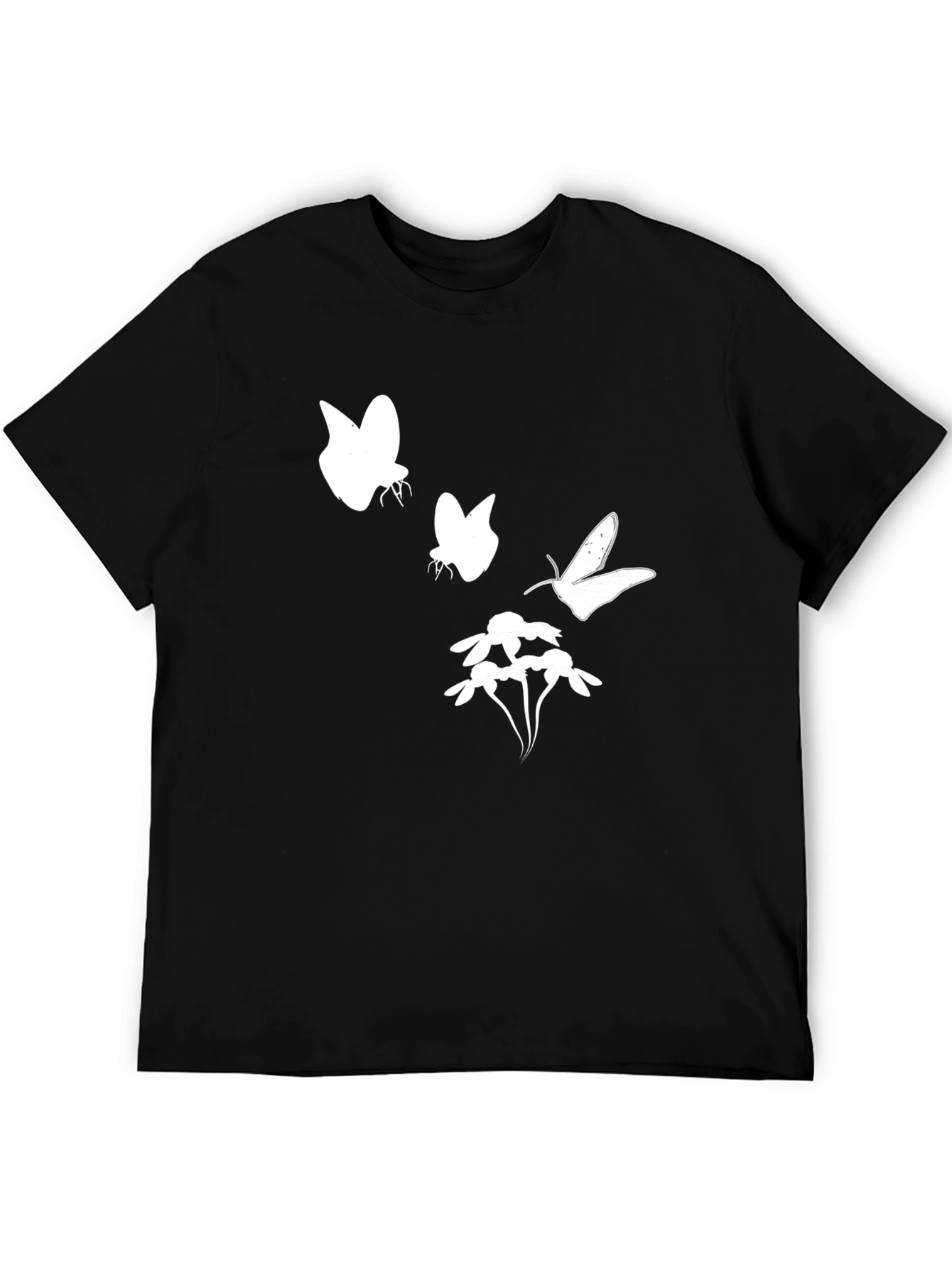 Black Butterfly Graphic Tee
