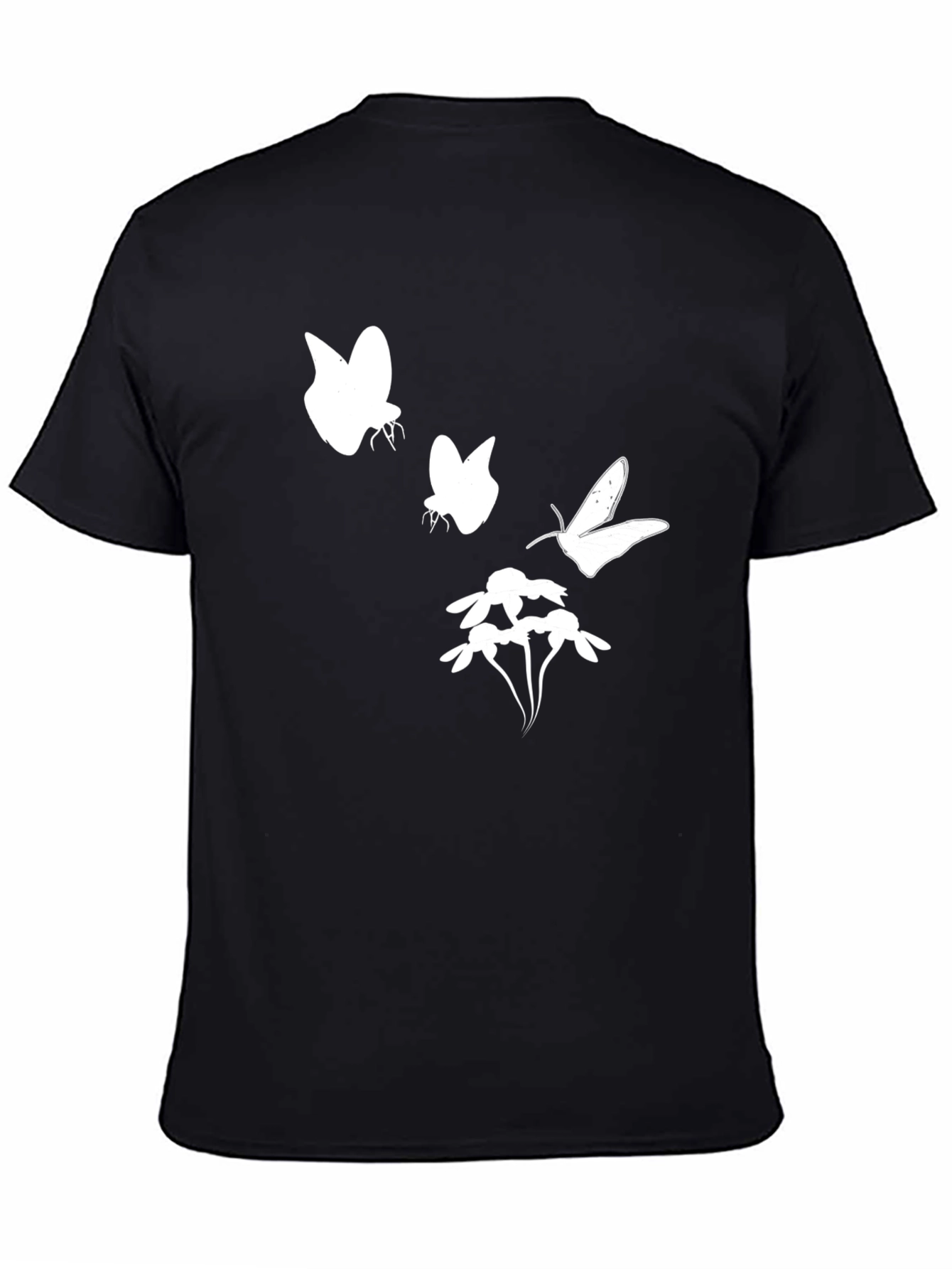 Black Butterfly Graphic Tee