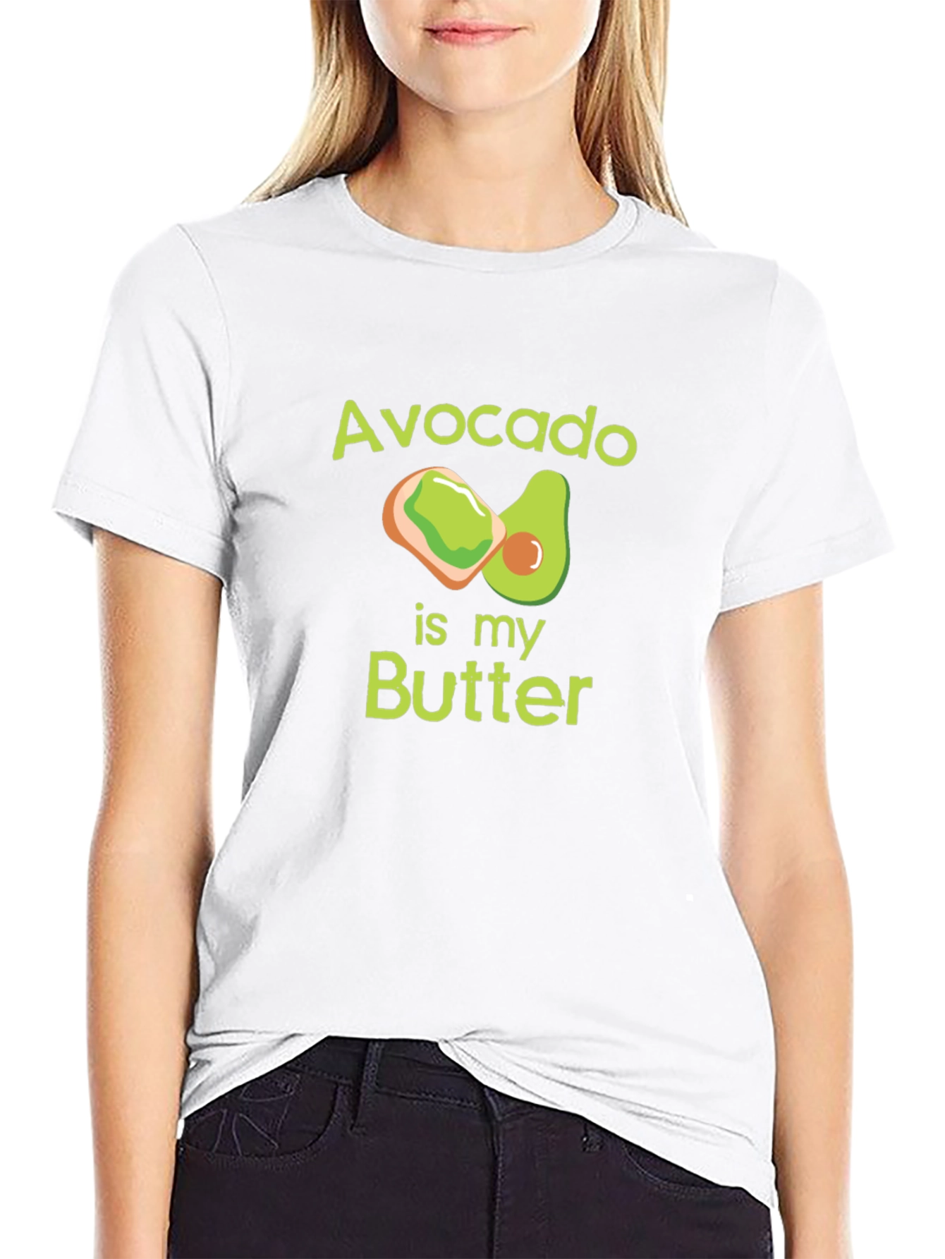 Avocado is My Butter Funny T-Shirt