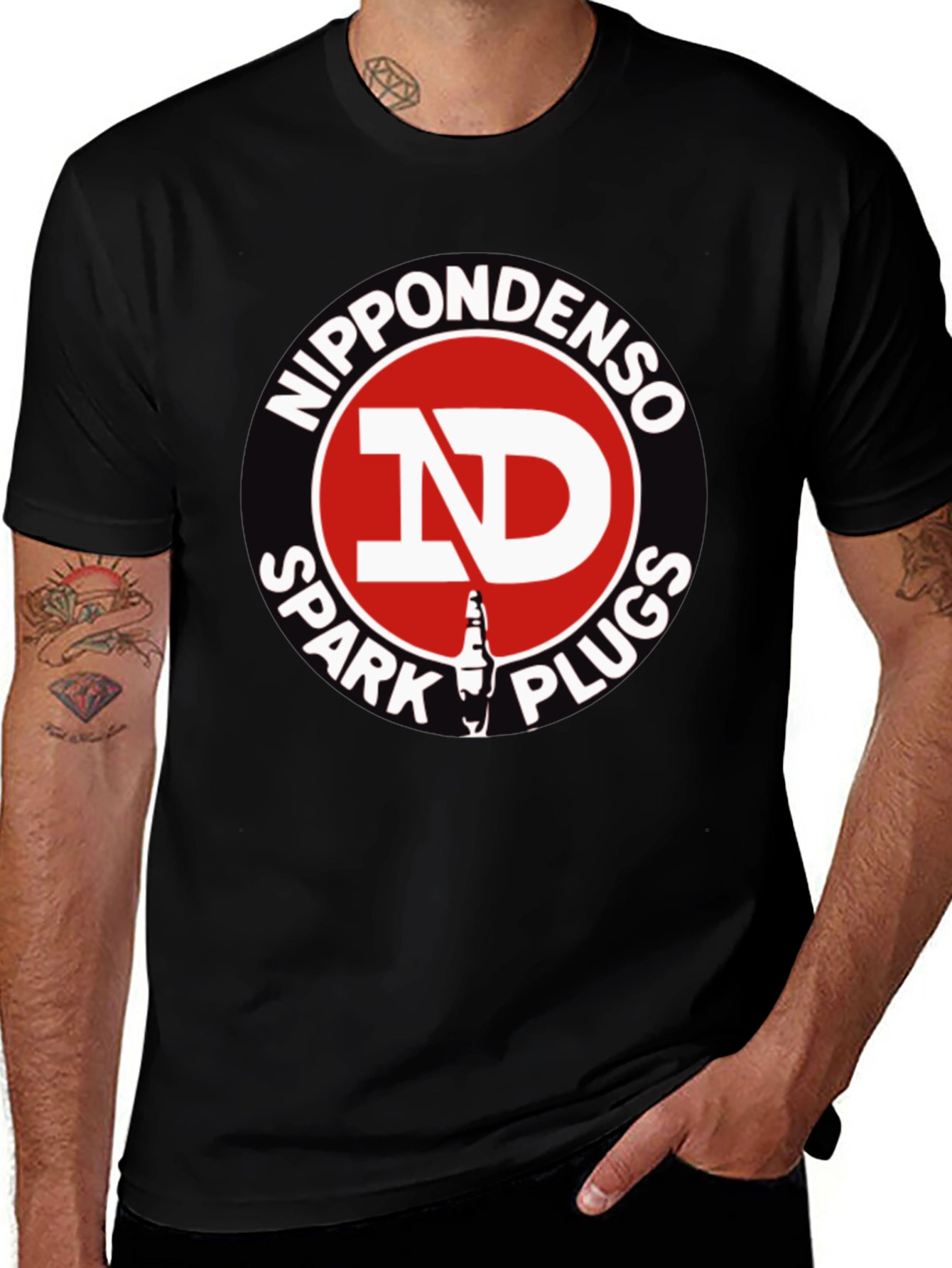 Nippondenso Spark Plugs Graphic T-Shirt