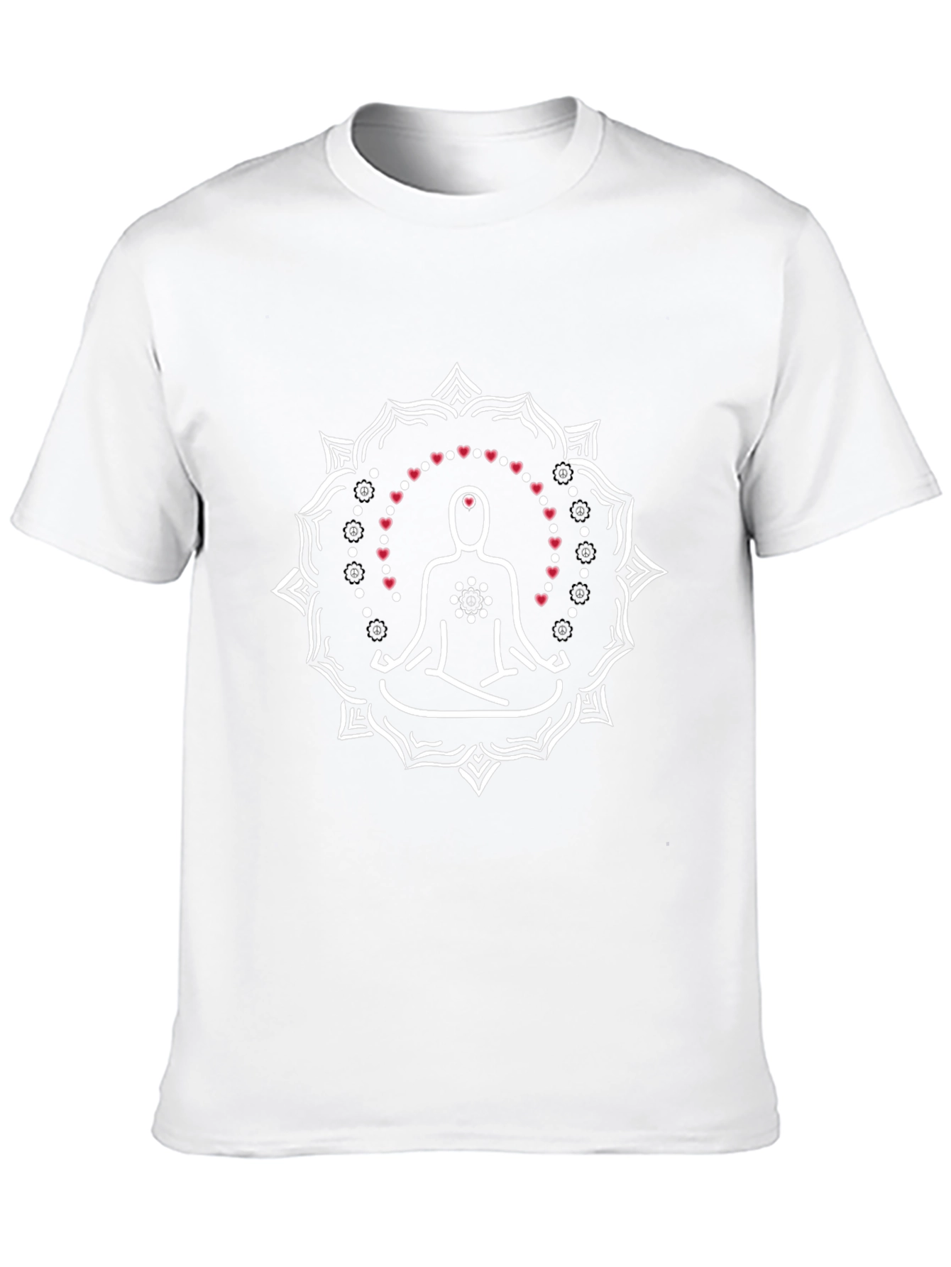 Yoga Mandala T-Shirt - Spiritual Comfort