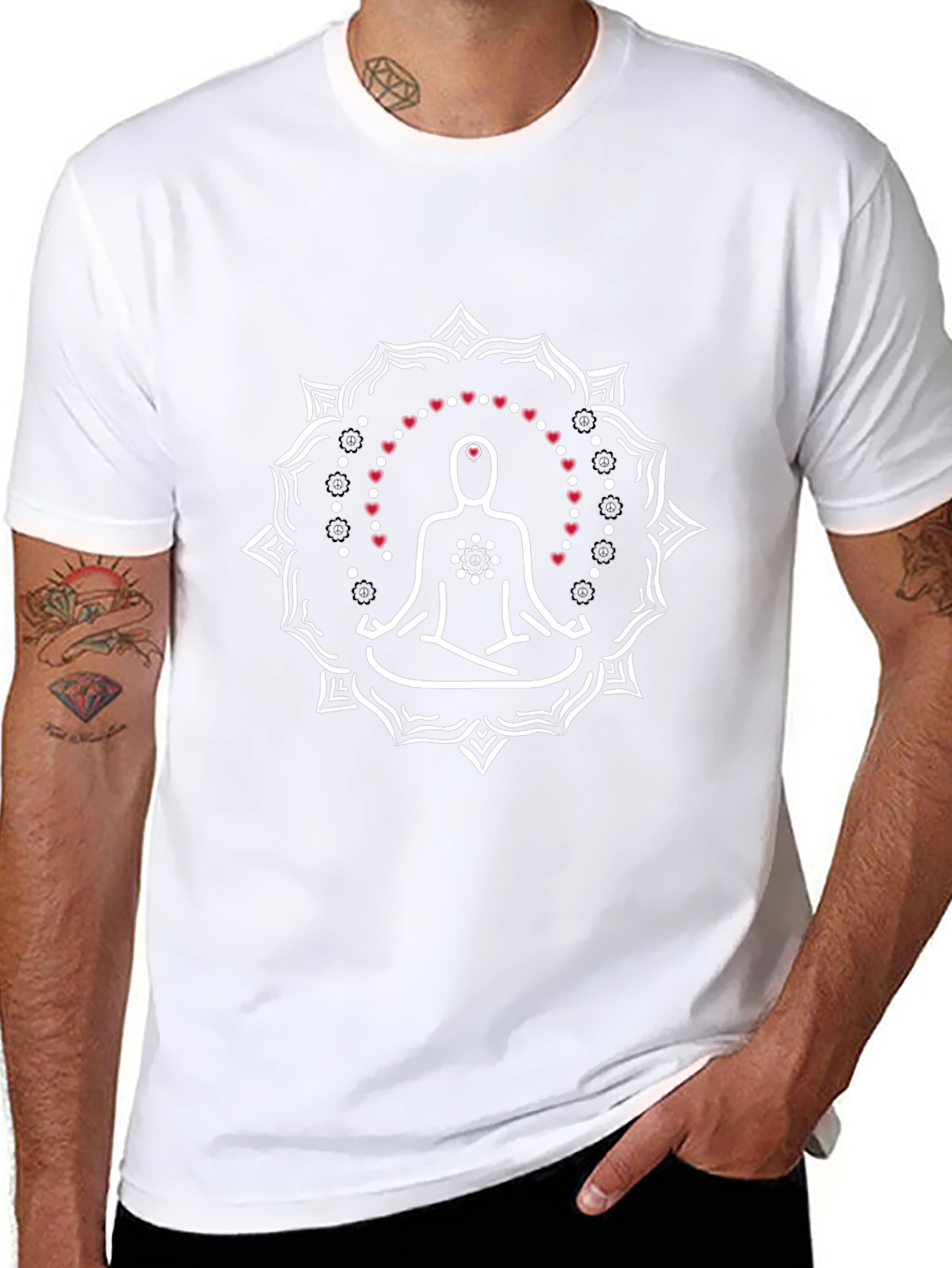 Yoga Mandala T-Shirt - Spiritual Comfort