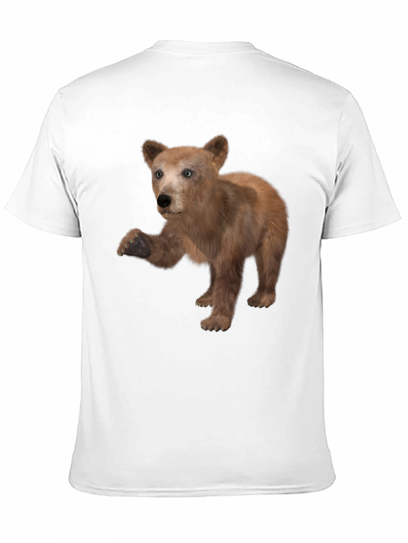 Bear Graphic Black T-Shirt