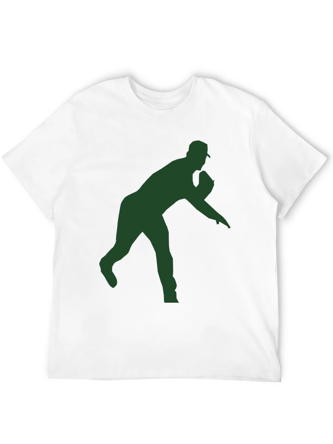 Baseball Pitcher Silhouette T-Shirt