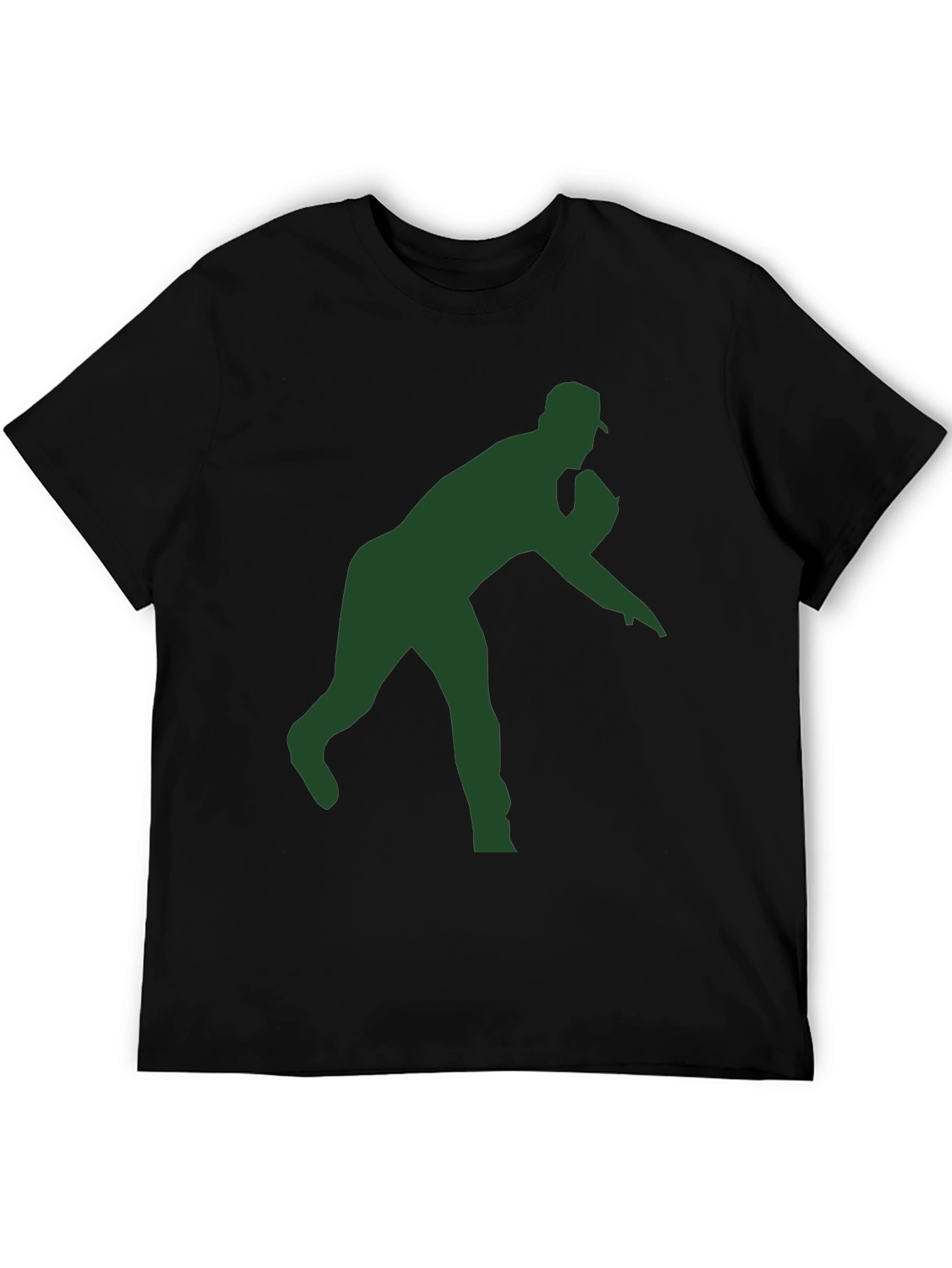 Baseball Pitcher Silhouette T-Shirt