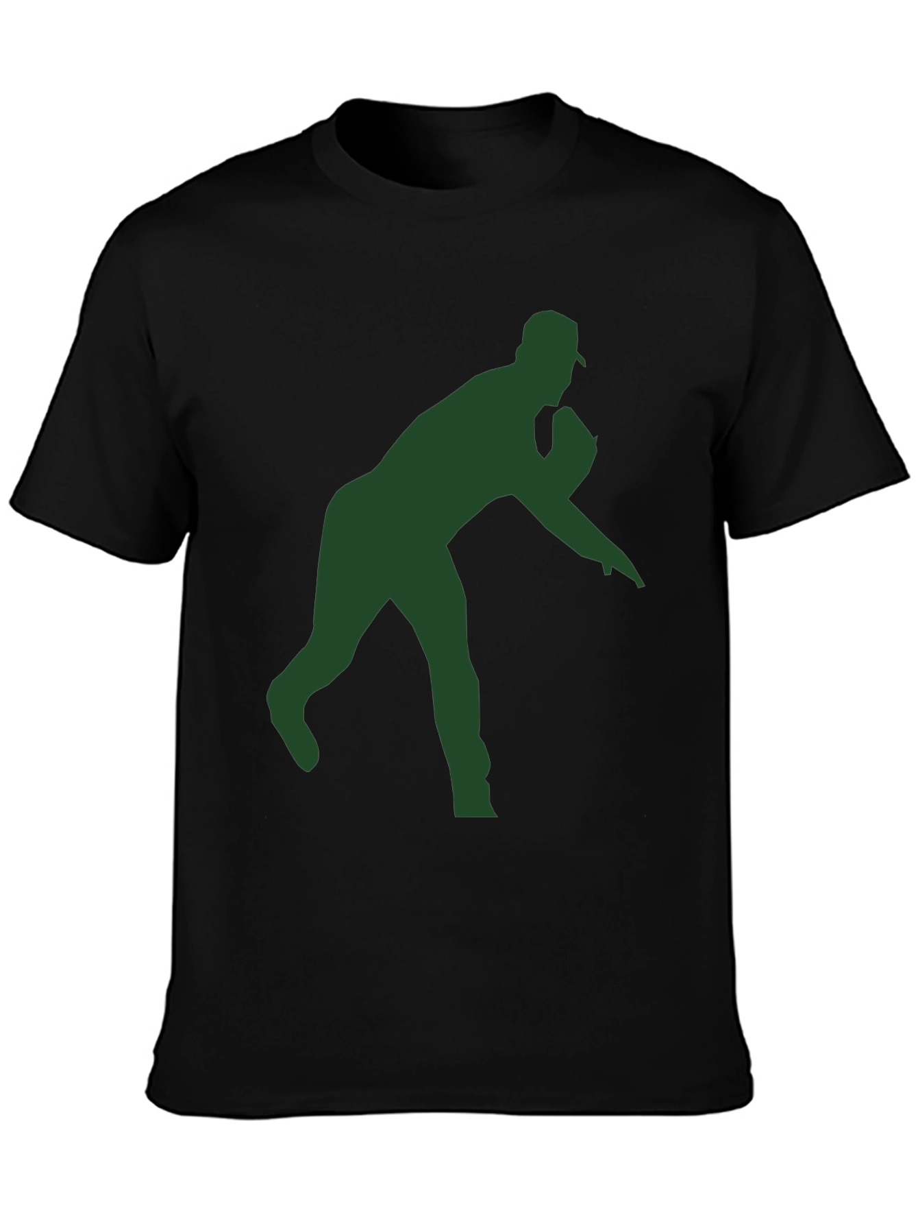 Baseball Pitcher Silhouette T-Shirt