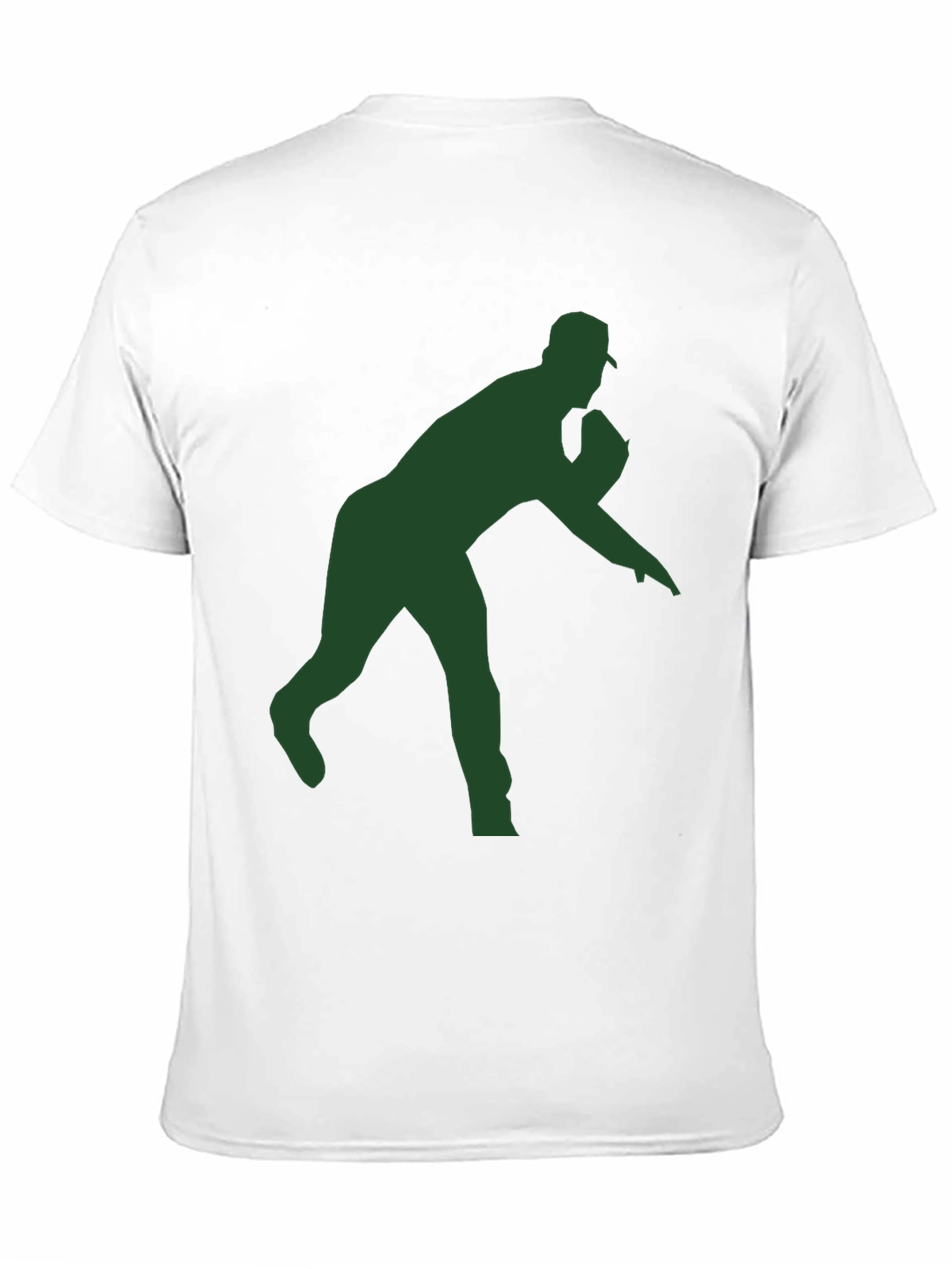 Baseball Pitcher Silhouette T-Shirt
