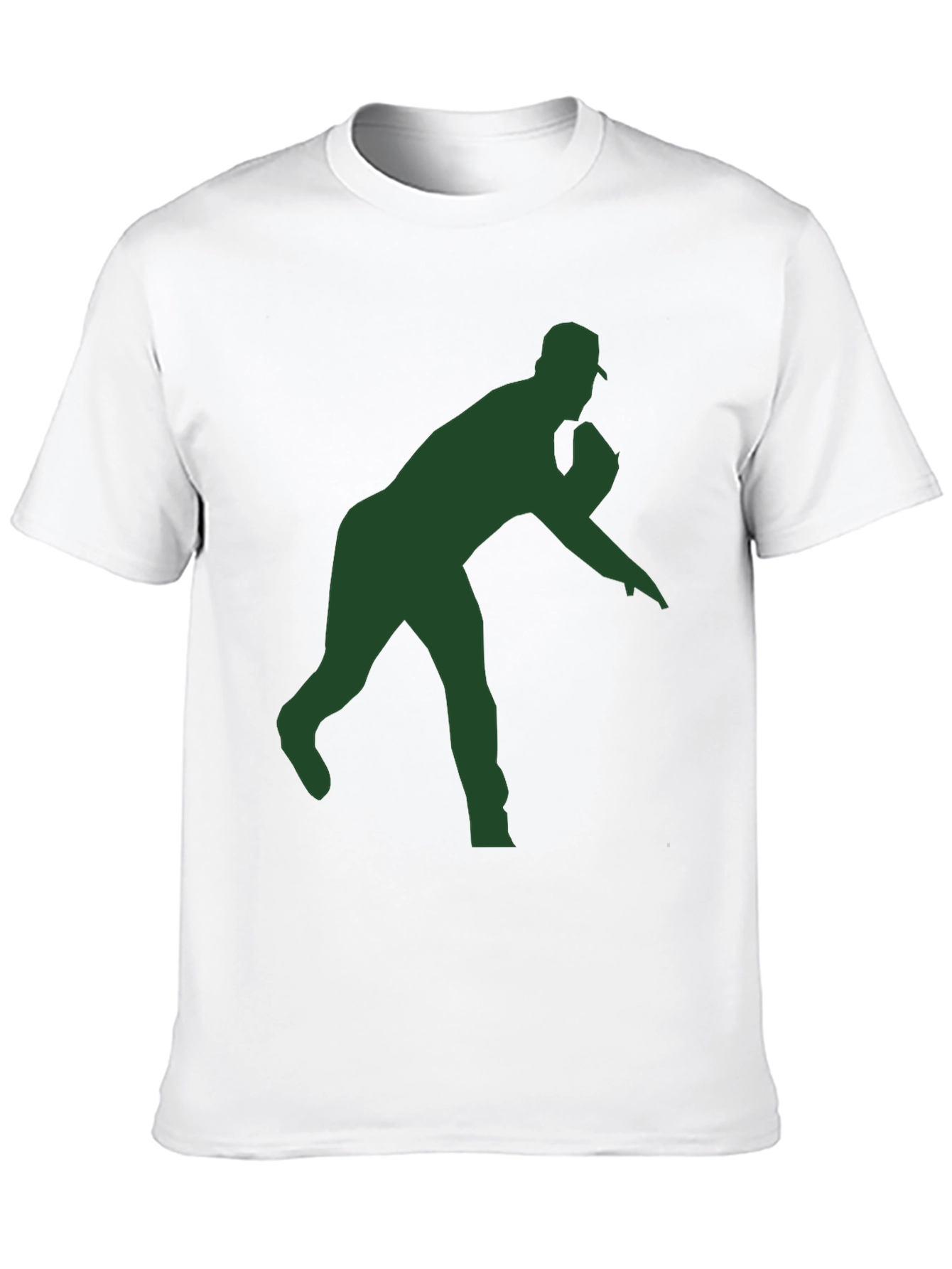 Baseball Pitcher Silhouette T-Shirt