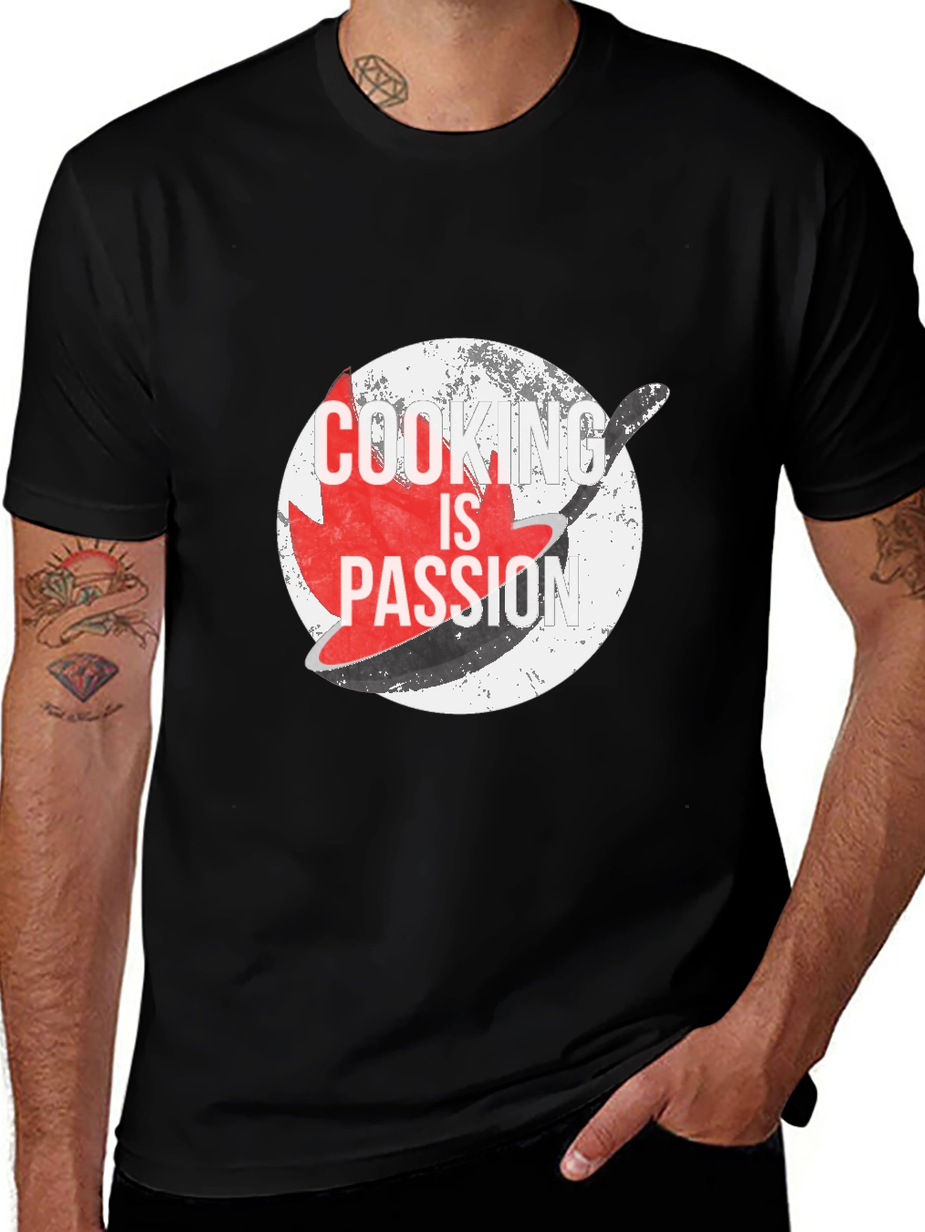 Cooking is Passion T-Shirt - Unique Chef Gift