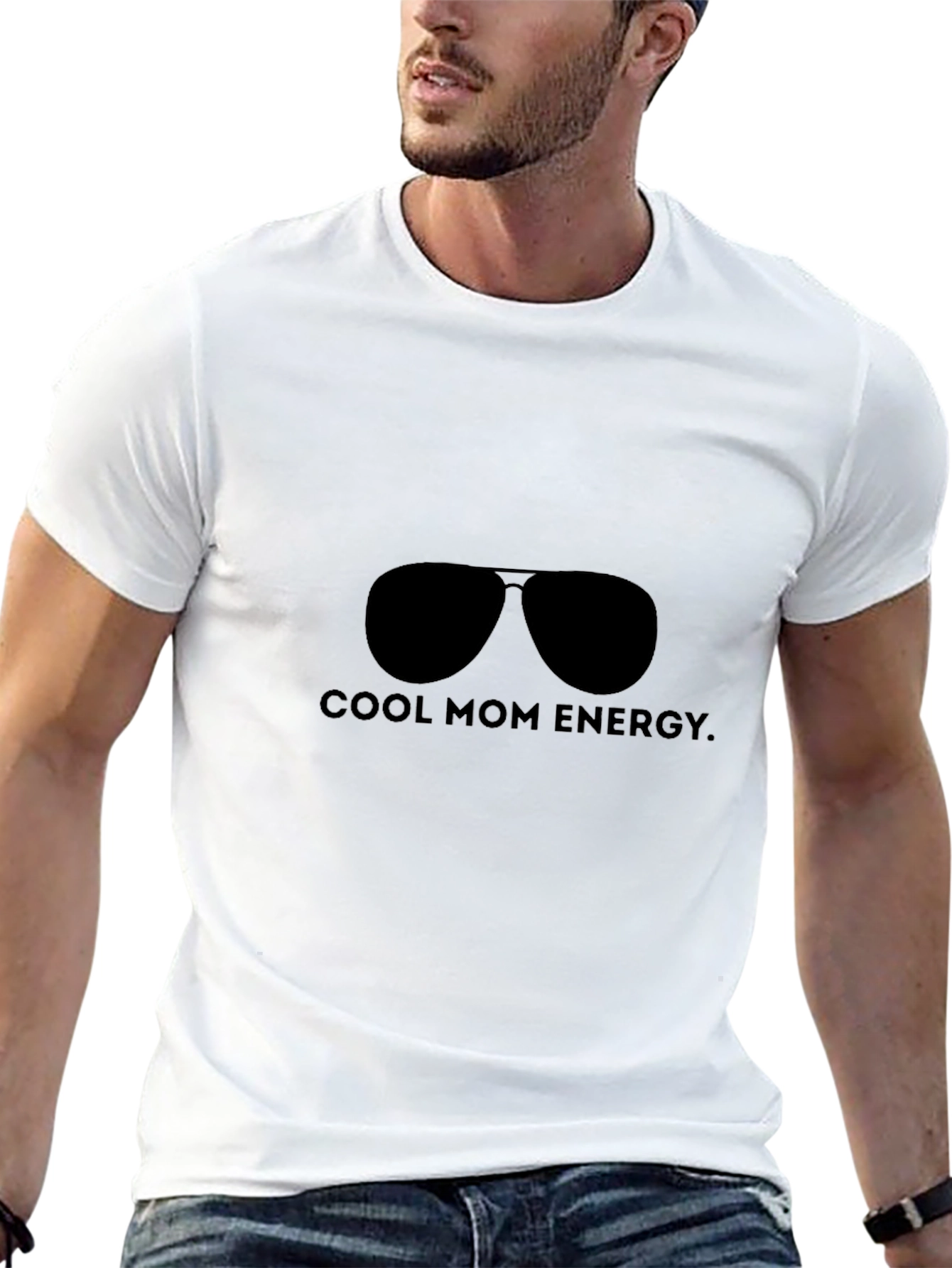 Cool Mom Energy Black T-Shirt