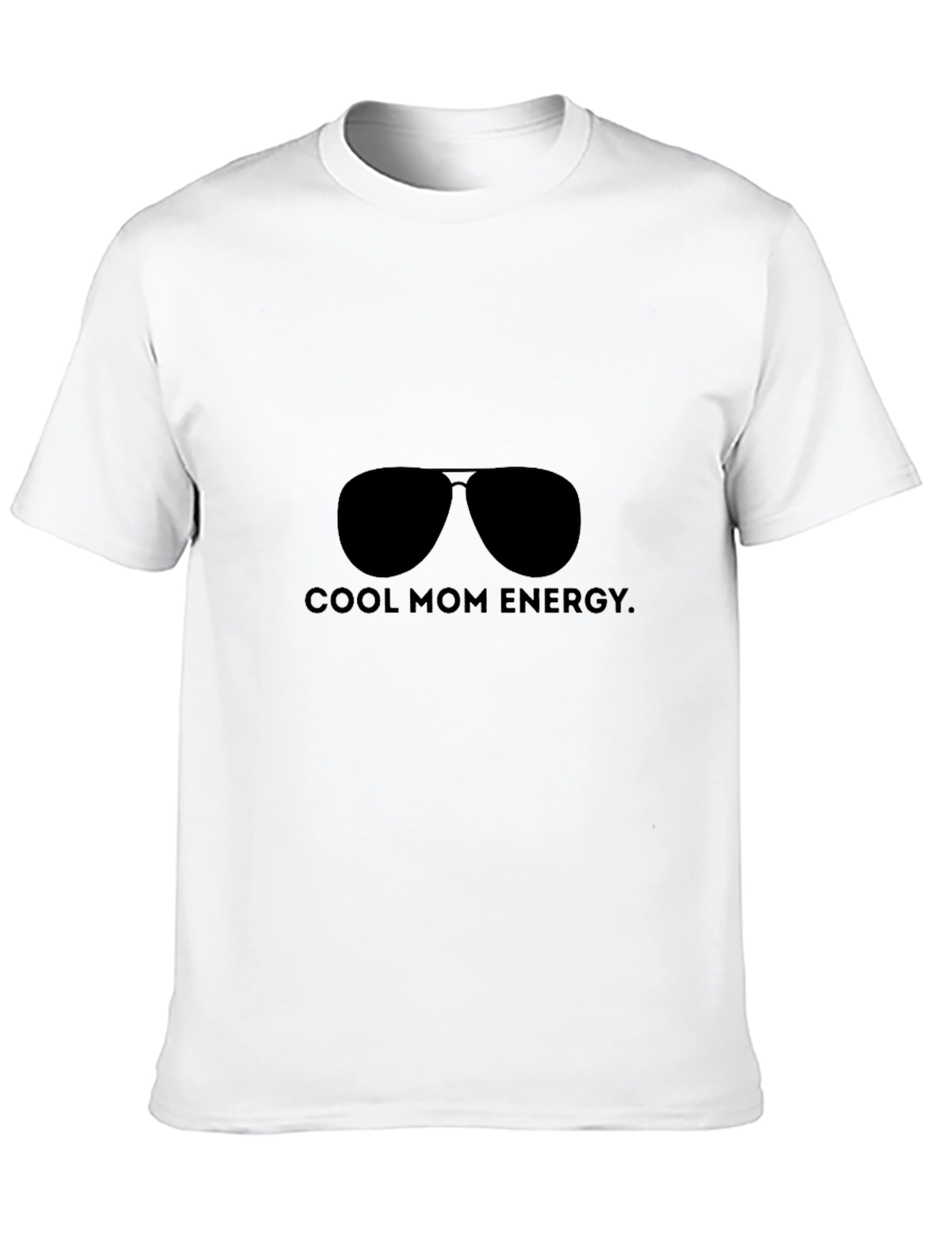 Cool Mom Energy Black T-Shirt
