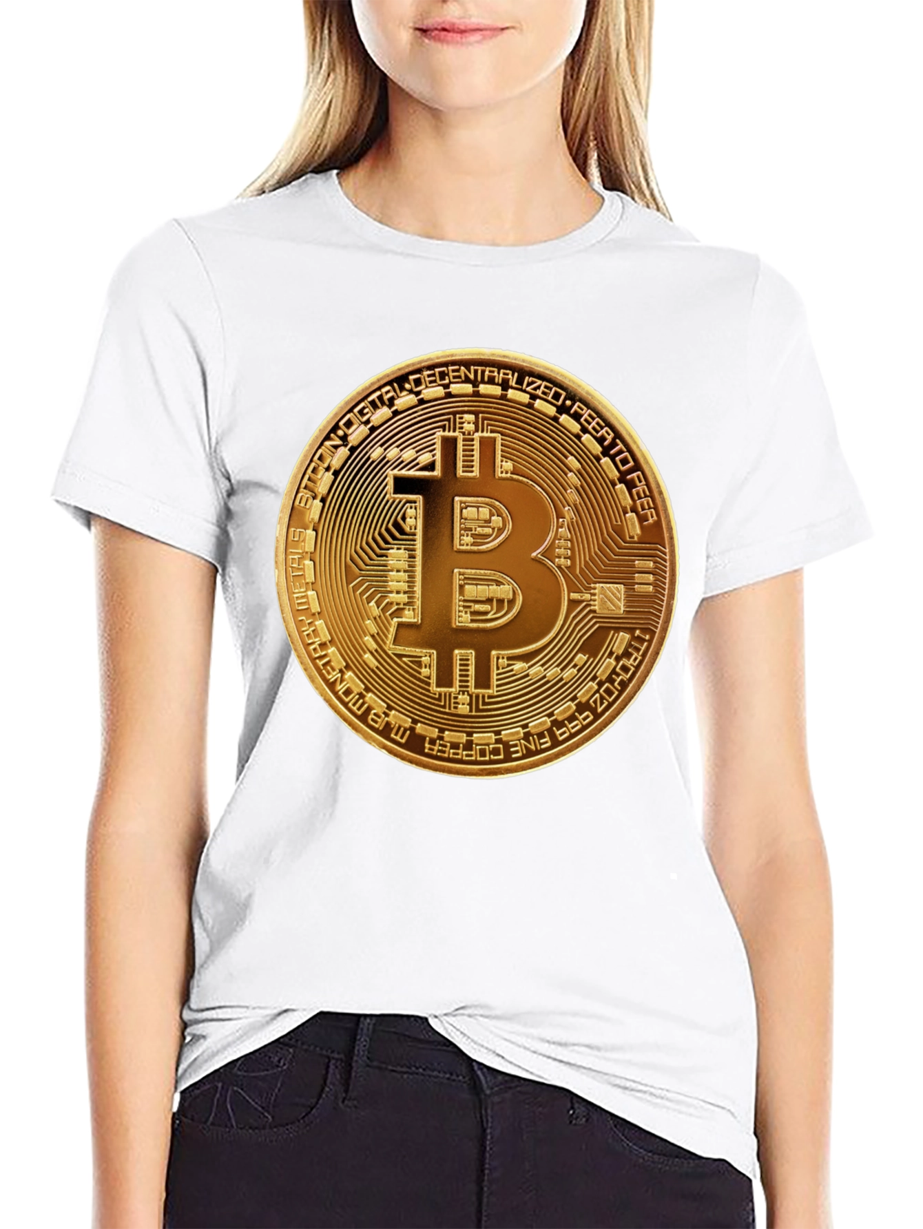 Bitcoin T-Shirt Crypto Currency Tee