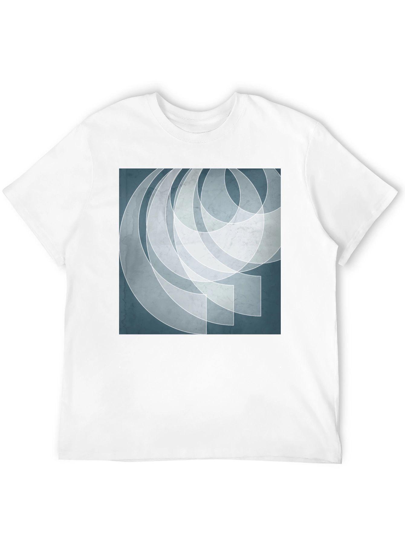 Abstract Geometric Art Graphic Print Mens T-Shirt