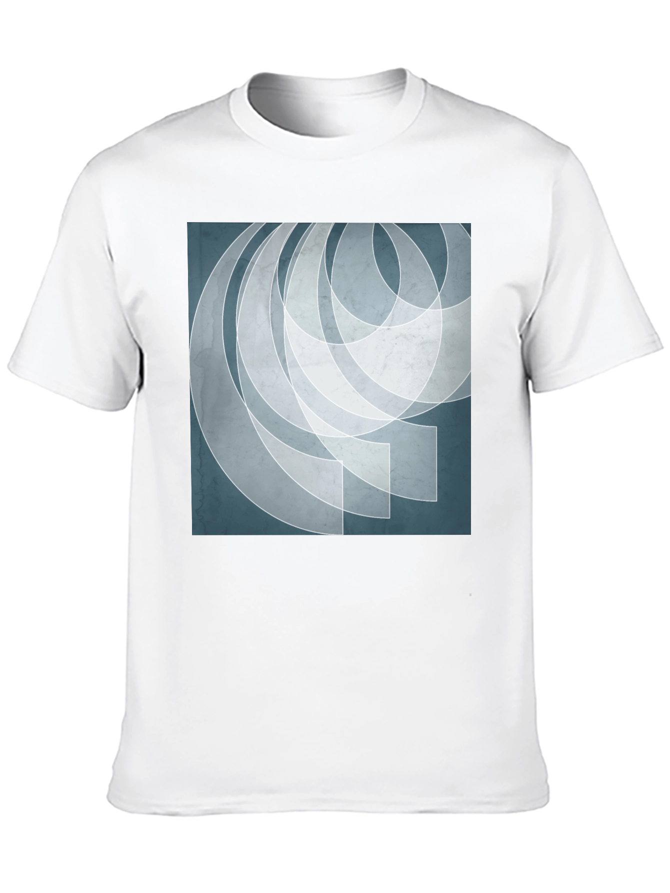 Abstract Geometric Art Graphic Print Mens T-Shirt