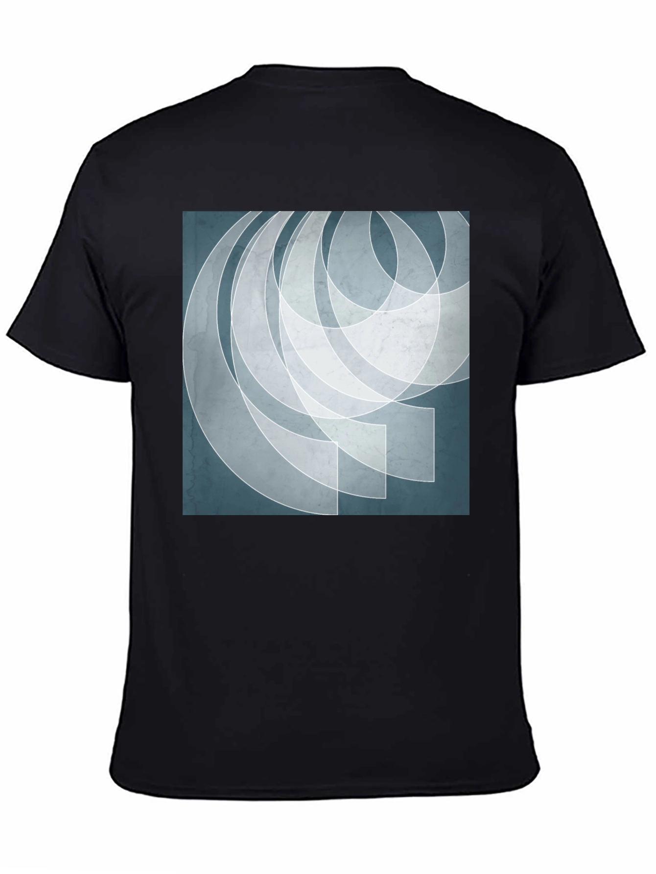 Abstract Geometric Art Graphic Print Mens T-Shirt