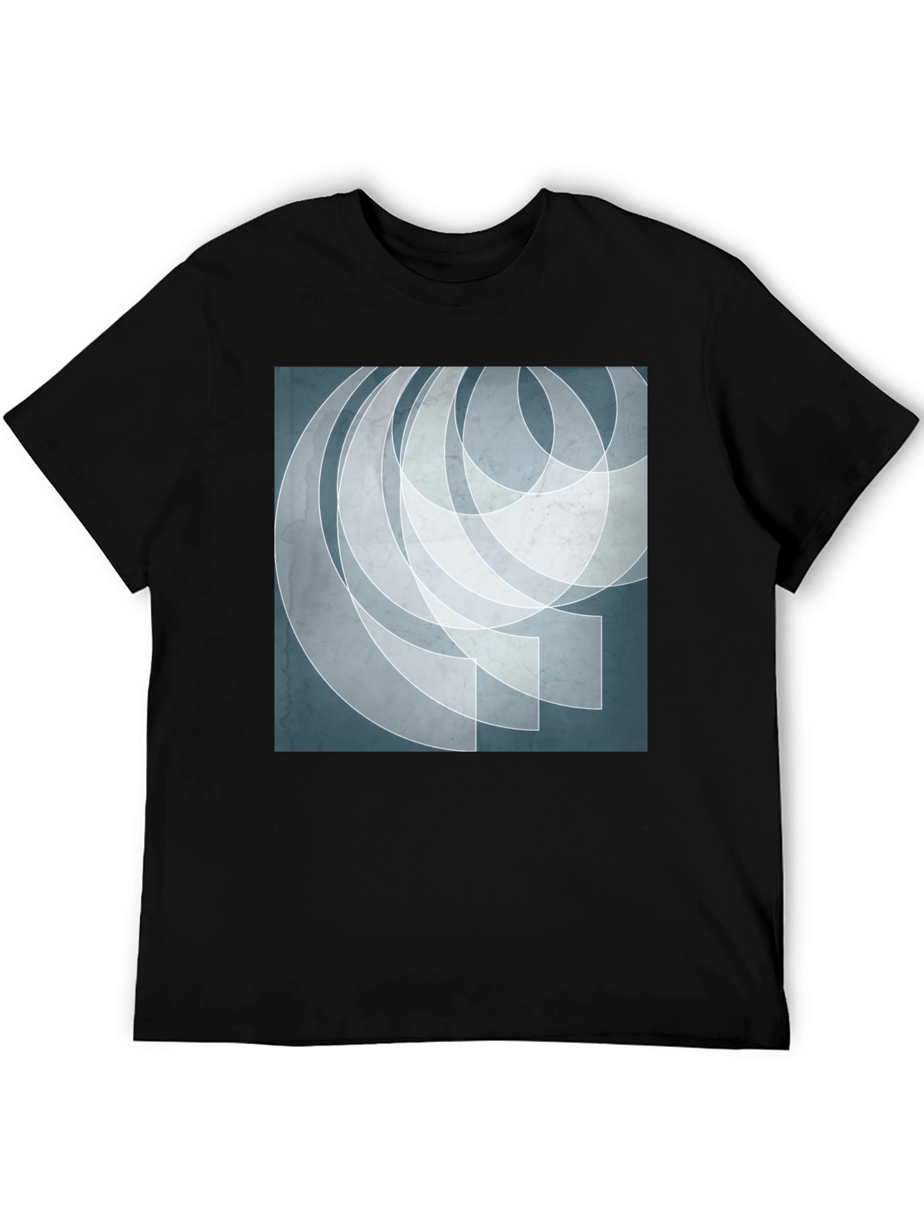 Abstract Geometric Art Graphic Print Mens T-Shirt