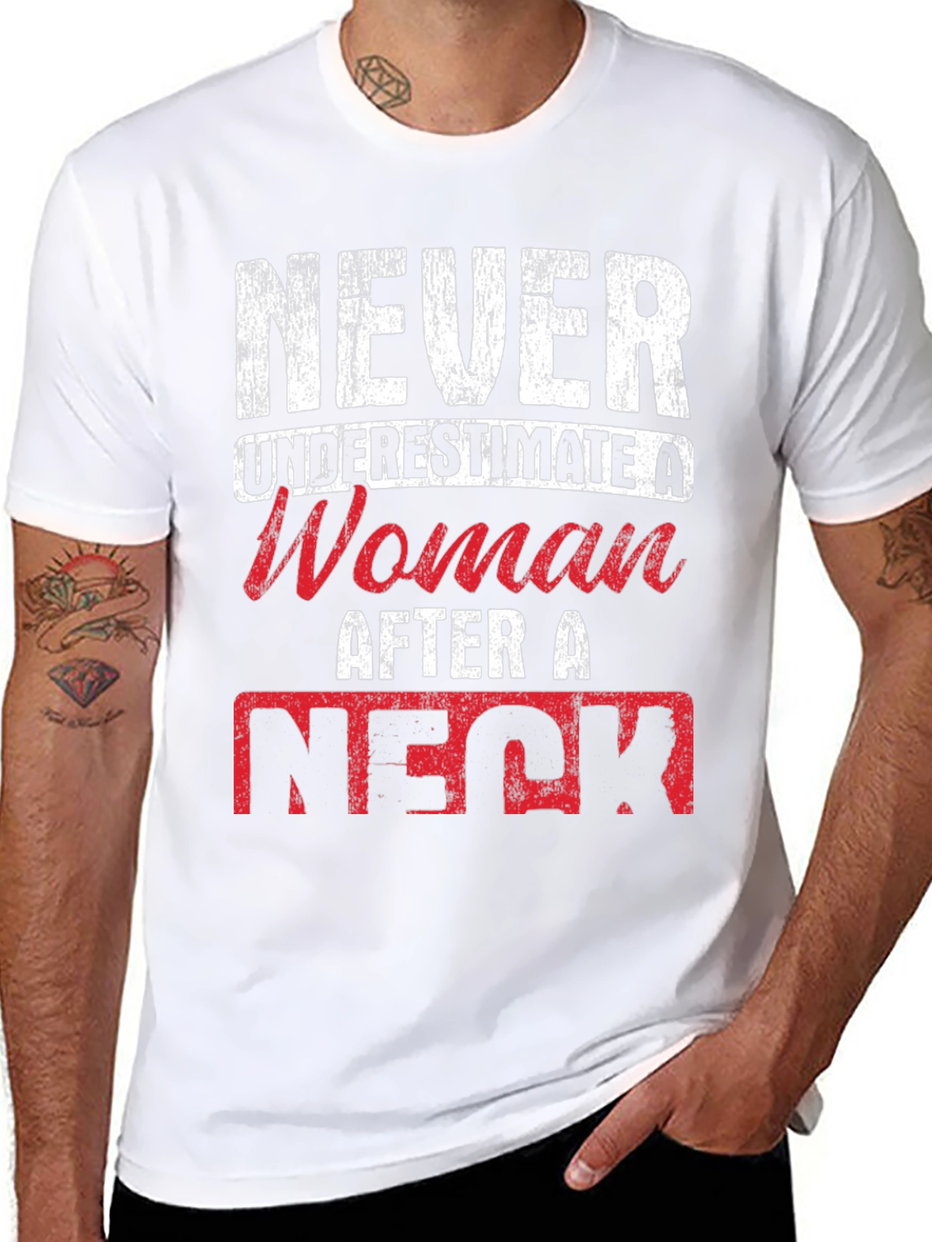 Never Underestimate a Woman T-Shirt