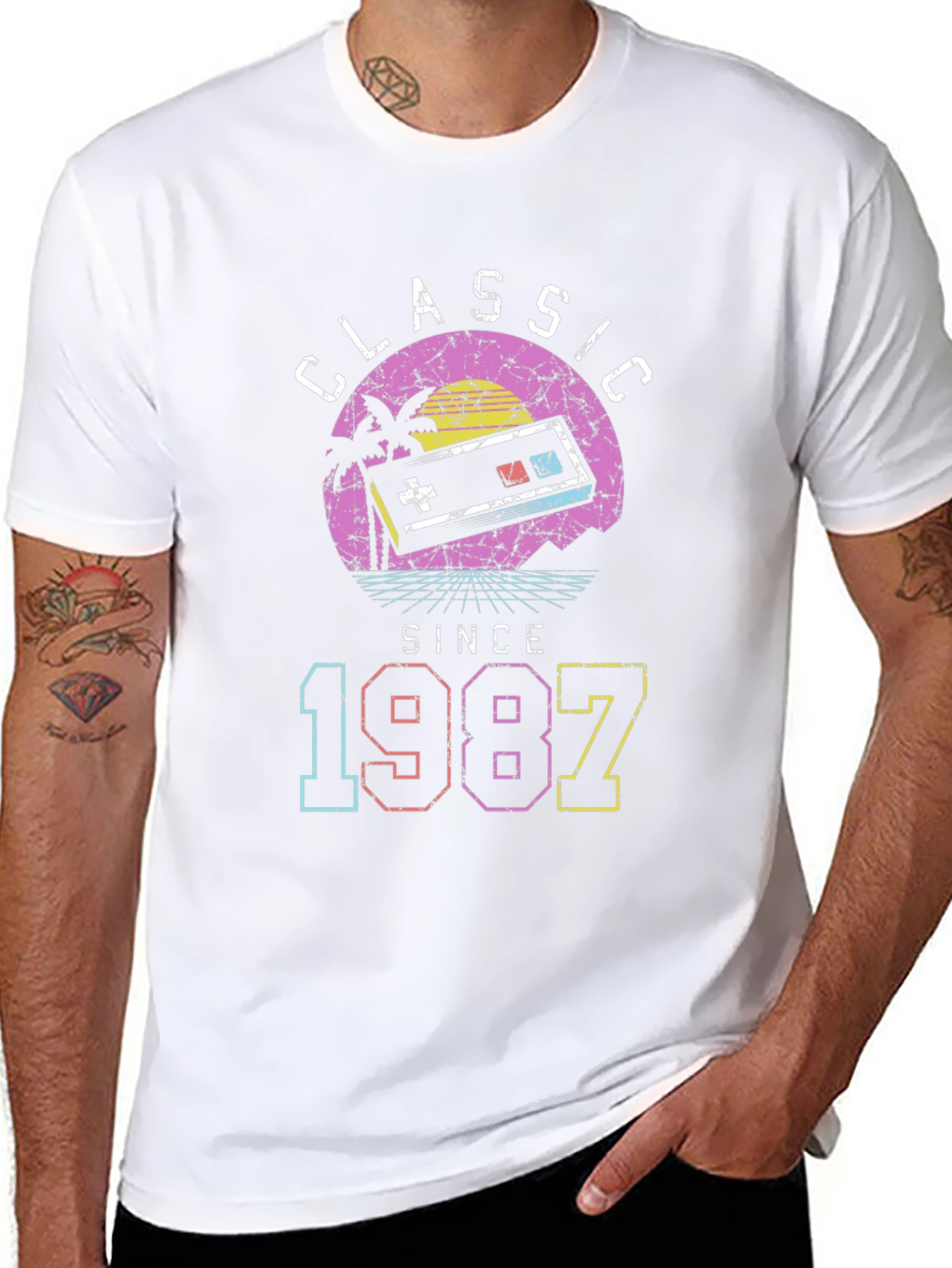 Classic Since 1987 Retro Gaming T-Shirt