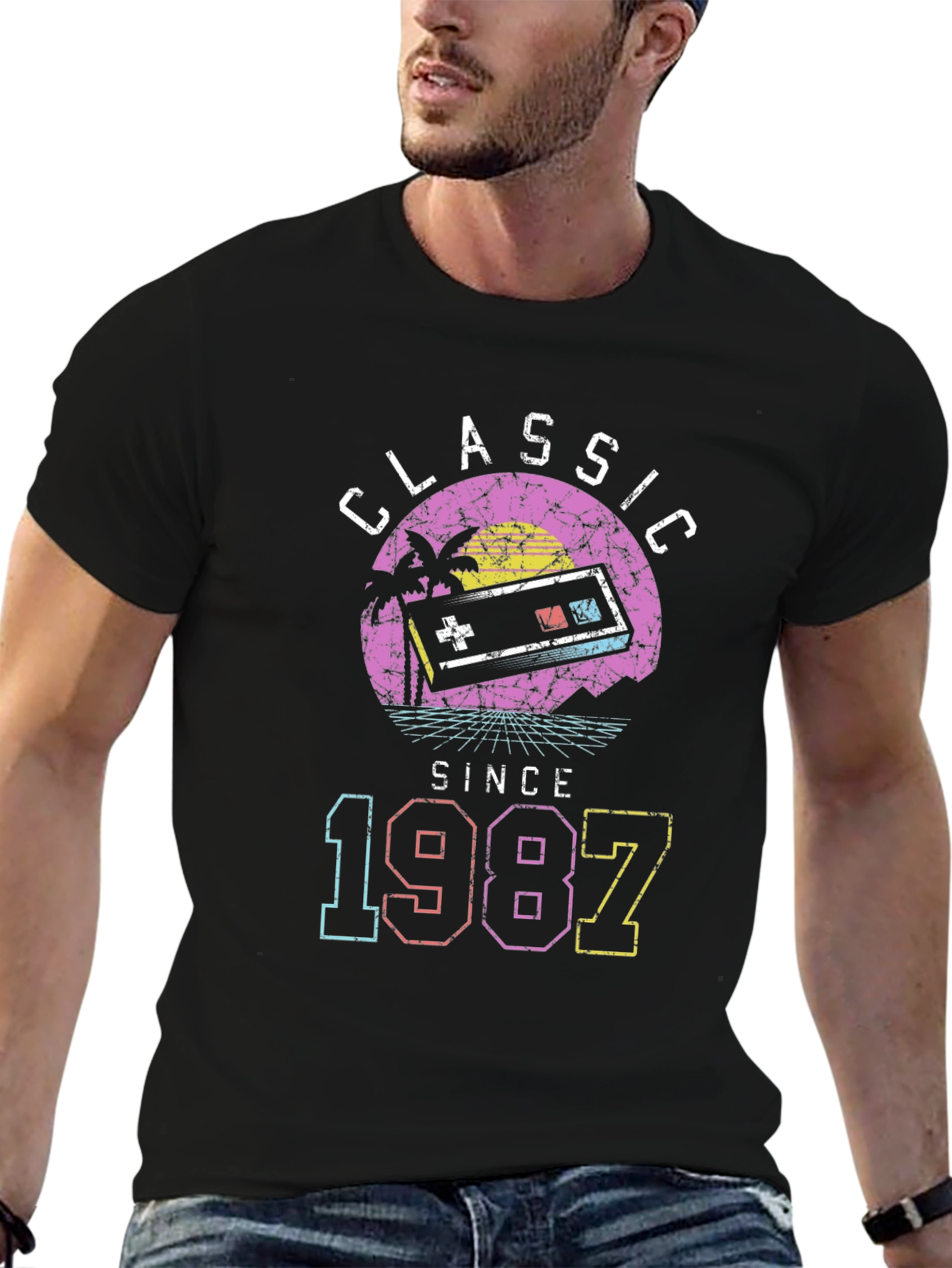 Classic Since 1987 Retro Gaming T-Shirt
