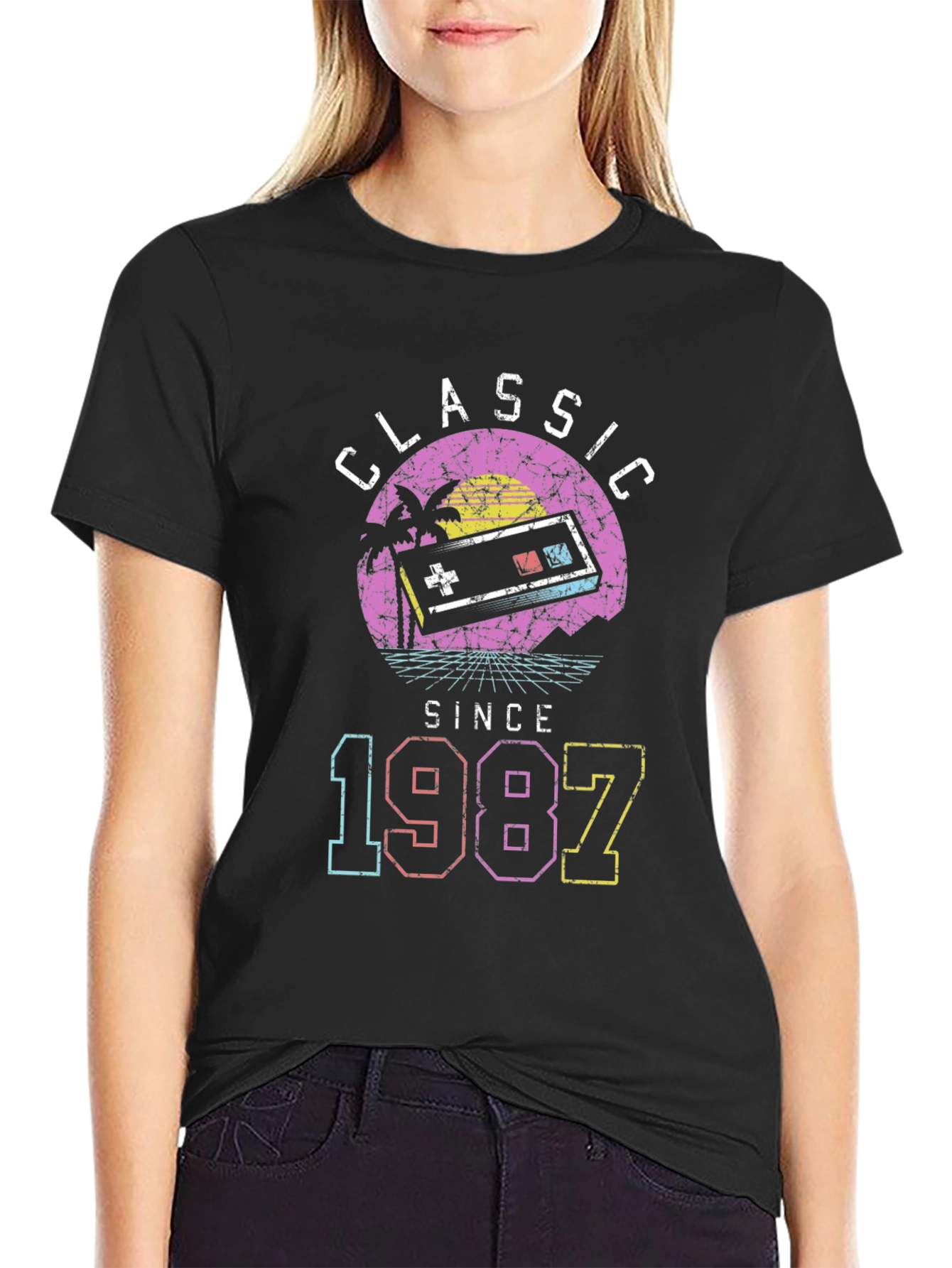 Classic Since 1987 Retro Gaming T-Shirt