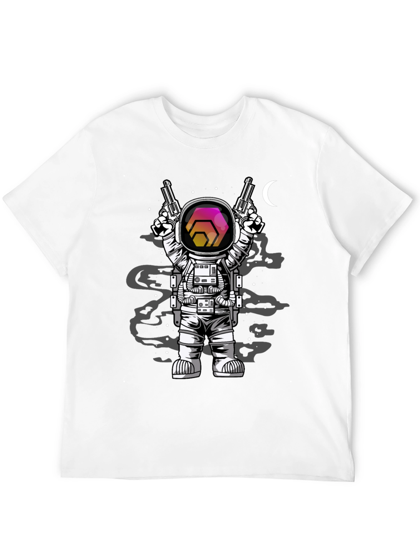 Astronaut Hex Crypto T-Shirt