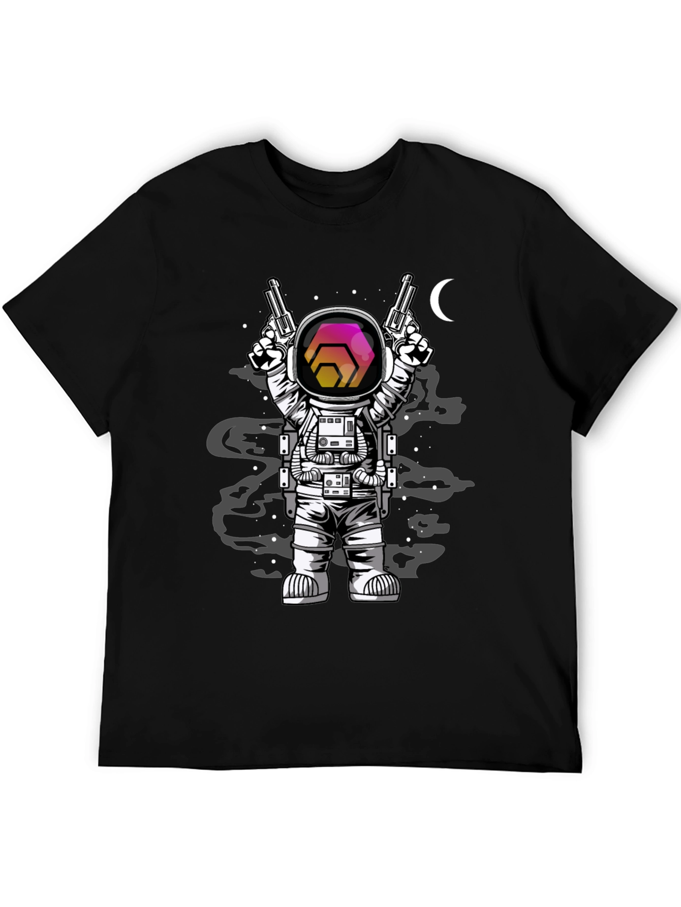 Astronaut Hex Crypto T-Shirt