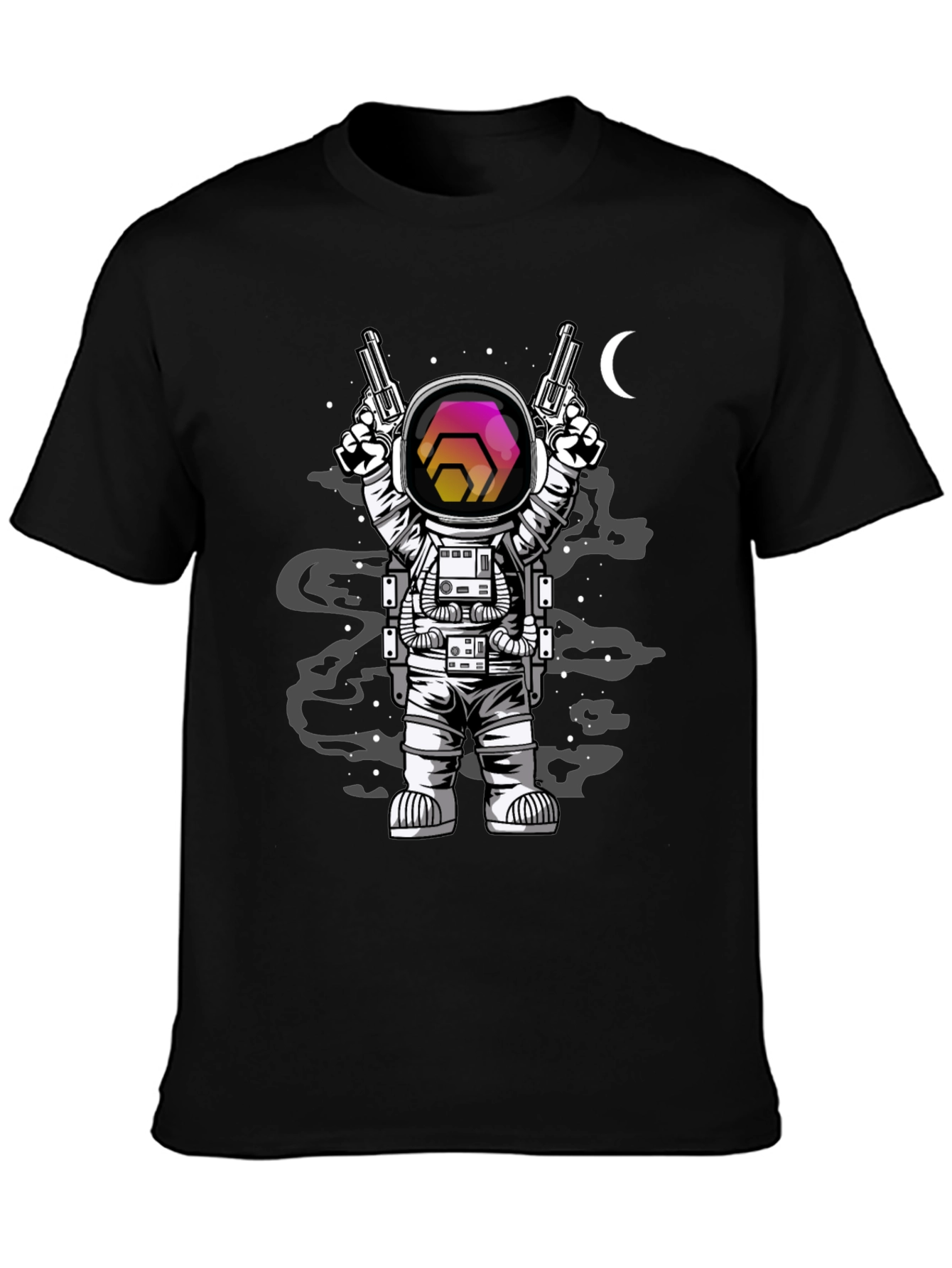 Astronaut Hex Crypto T-Shirt