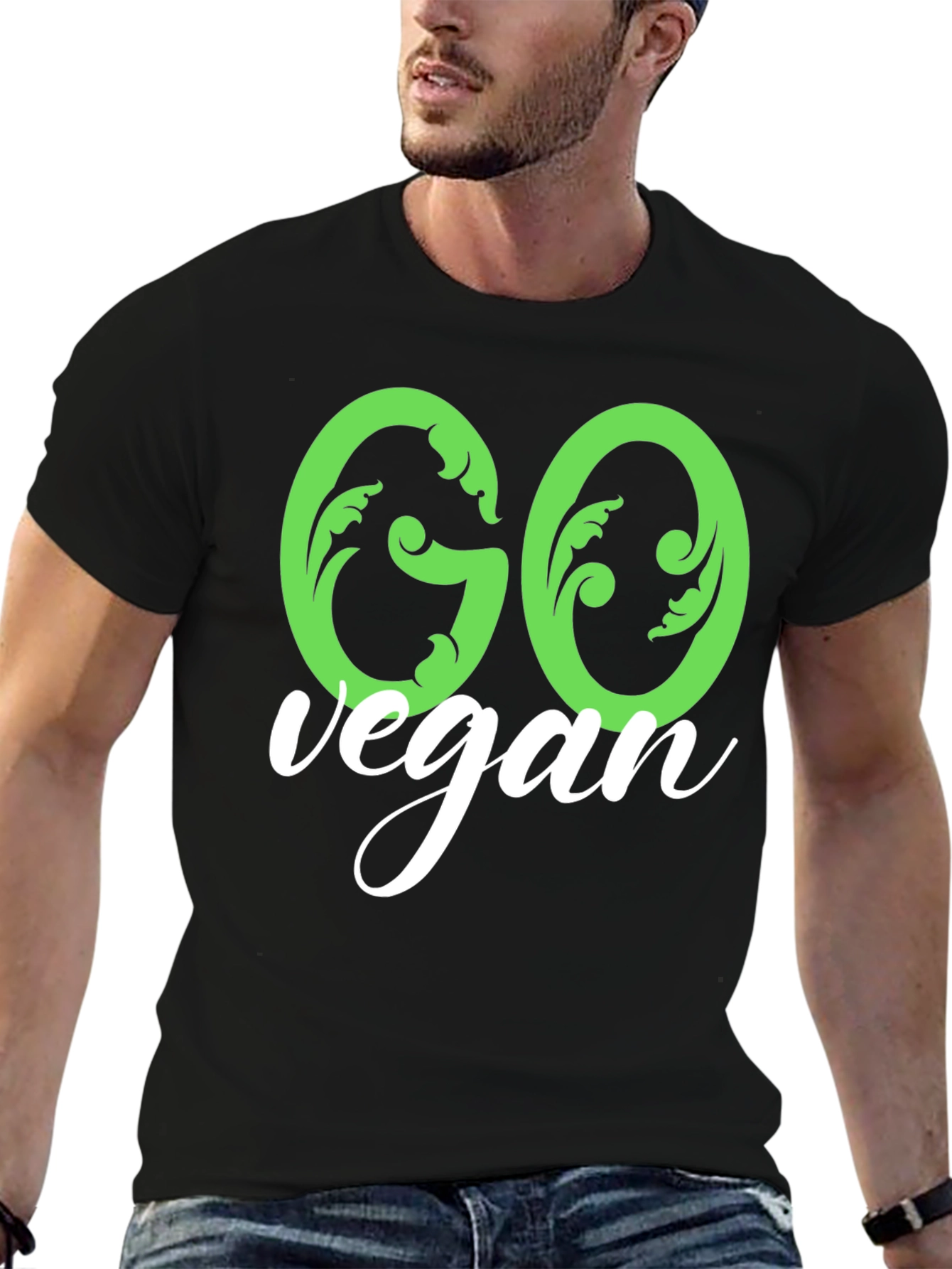 Go Vegan T-Shirt - Stylish & Comfortable