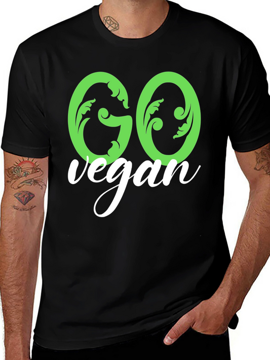 Go Vegan T-Shirt - Stylish & Comfortable