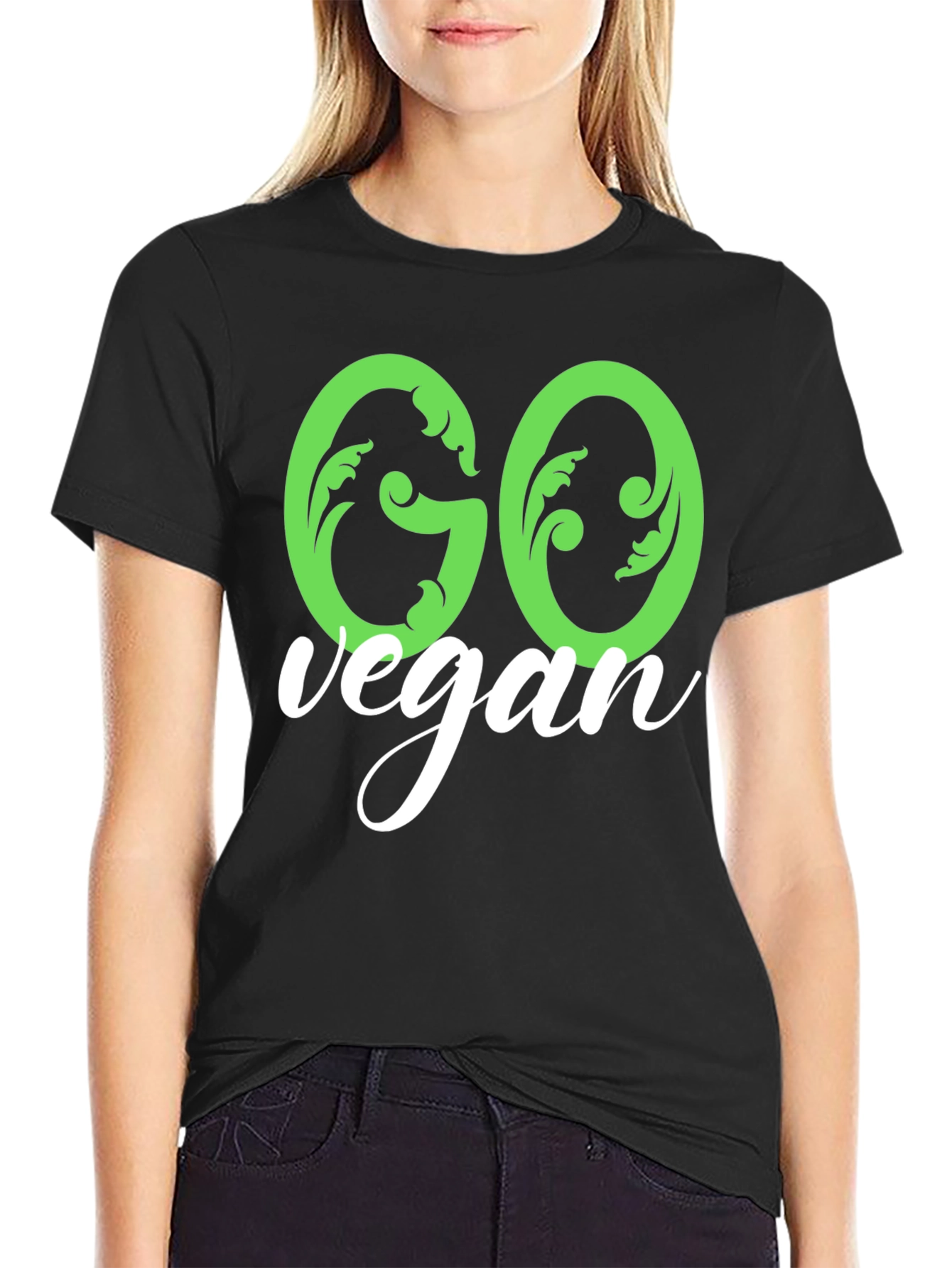 Go Vegan T-Shirt - Stylish & Comfortable