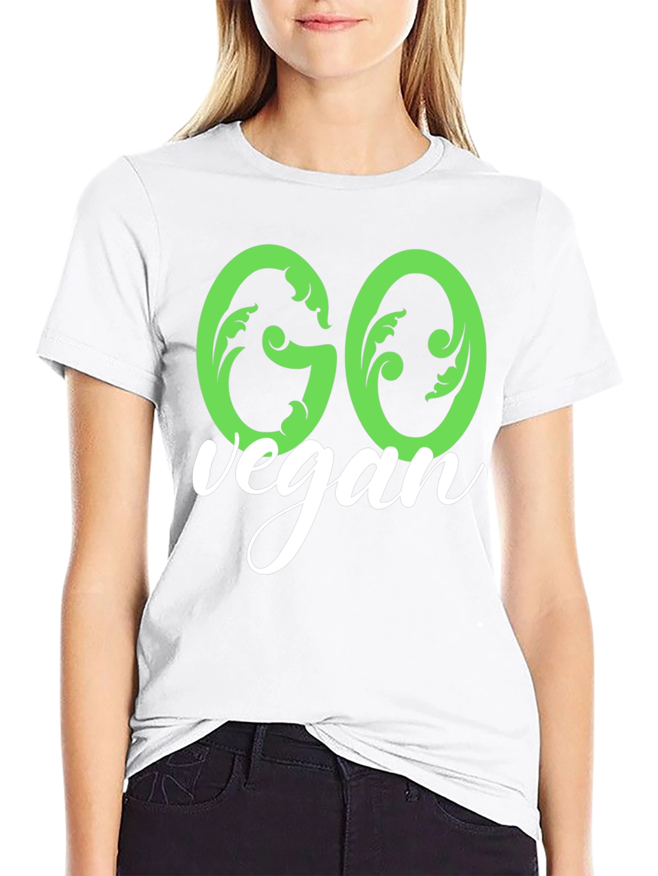Go Vegan T-Shirt - Stylish & Comfortable