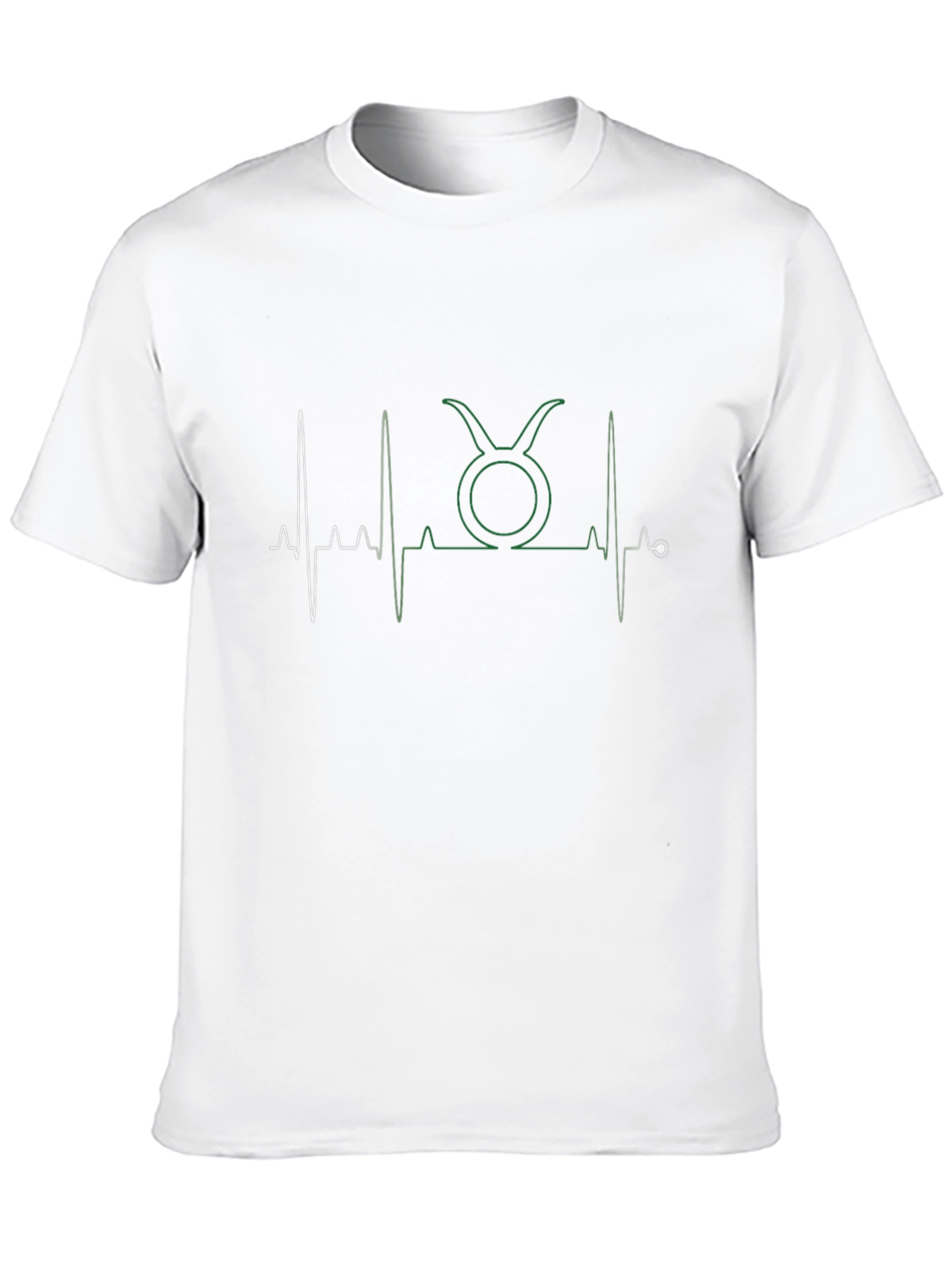 Taurus Zodiac Heartbeat T-Shirt