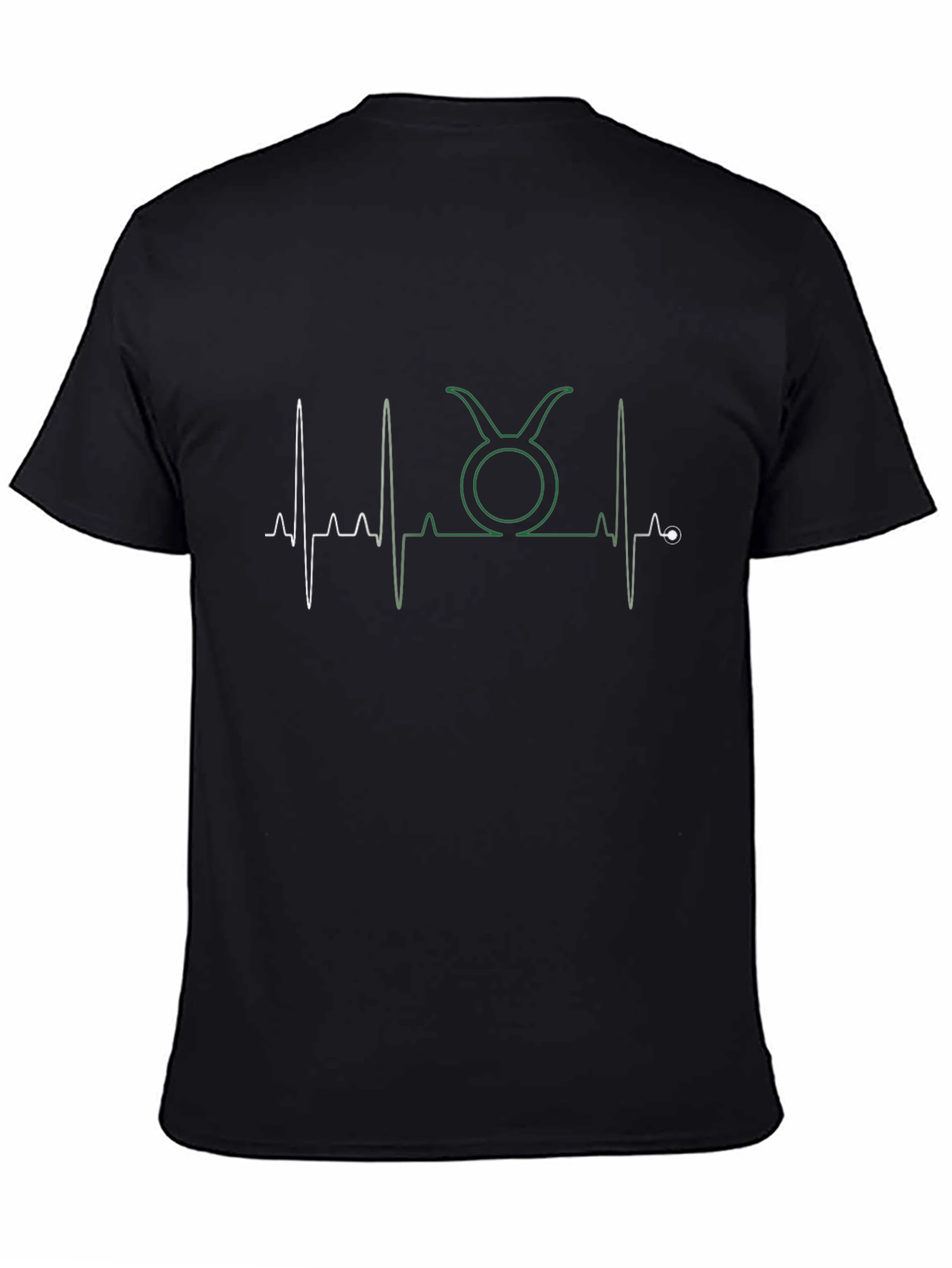Taurus Zodiac Heartbeat T-Shirt