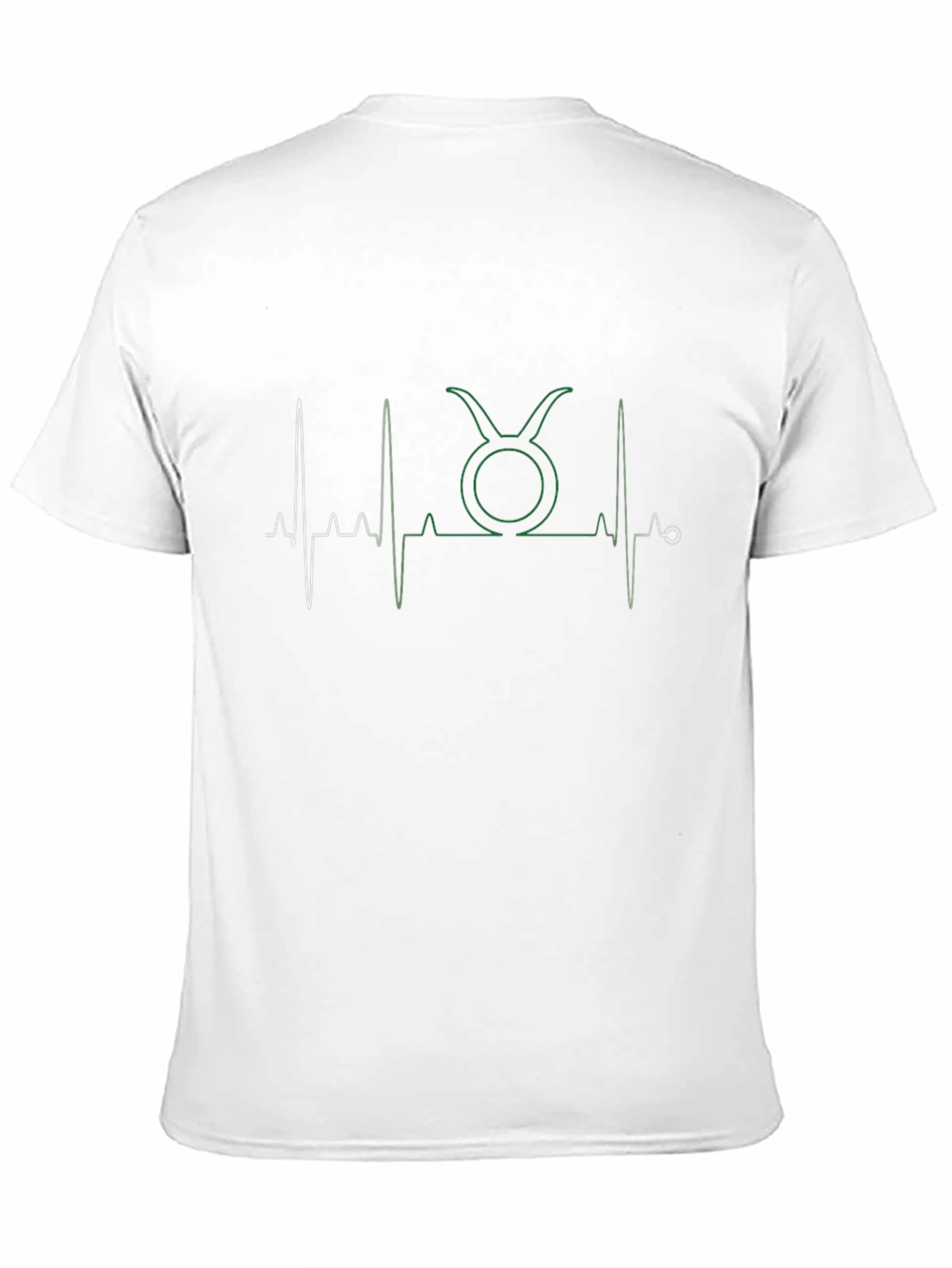 Taurus Zodiac Heartbeat T-Shirt
