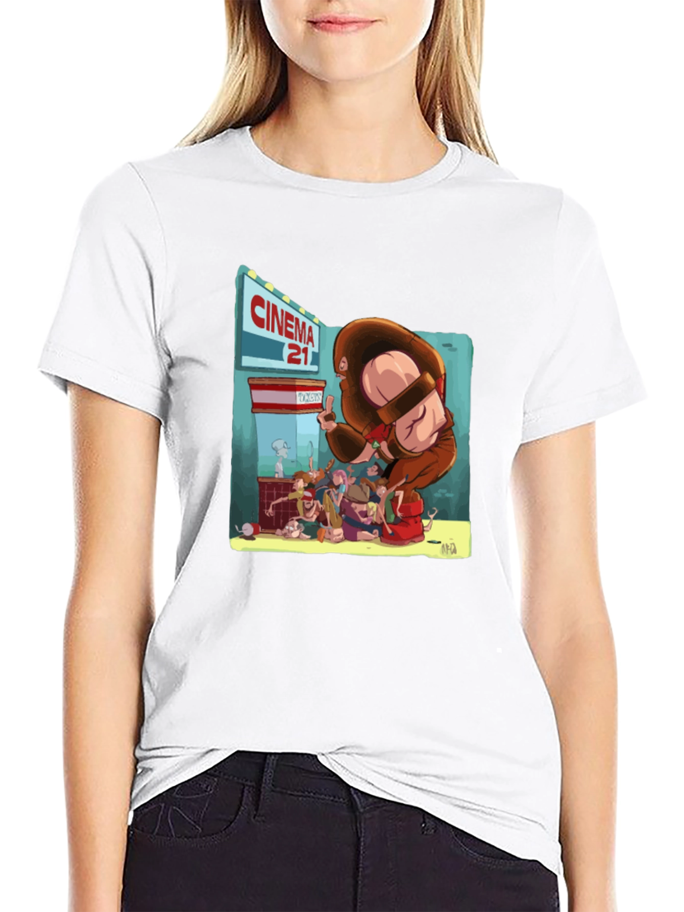 Cinema 21 T-Shirt - Movie Buff Tee