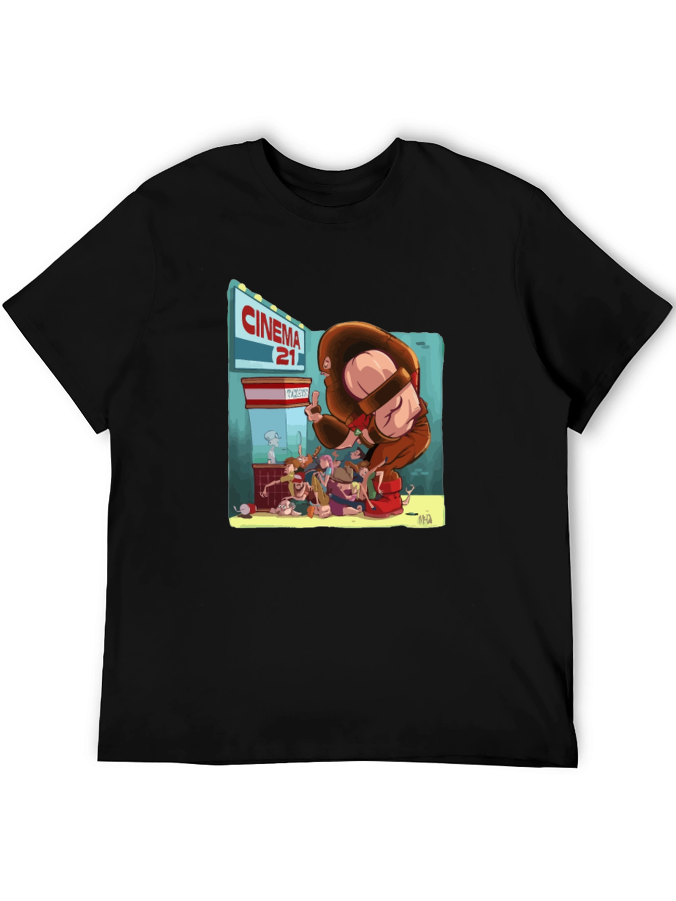 Cinema 21 T-Shirt - Movie Buff Tee