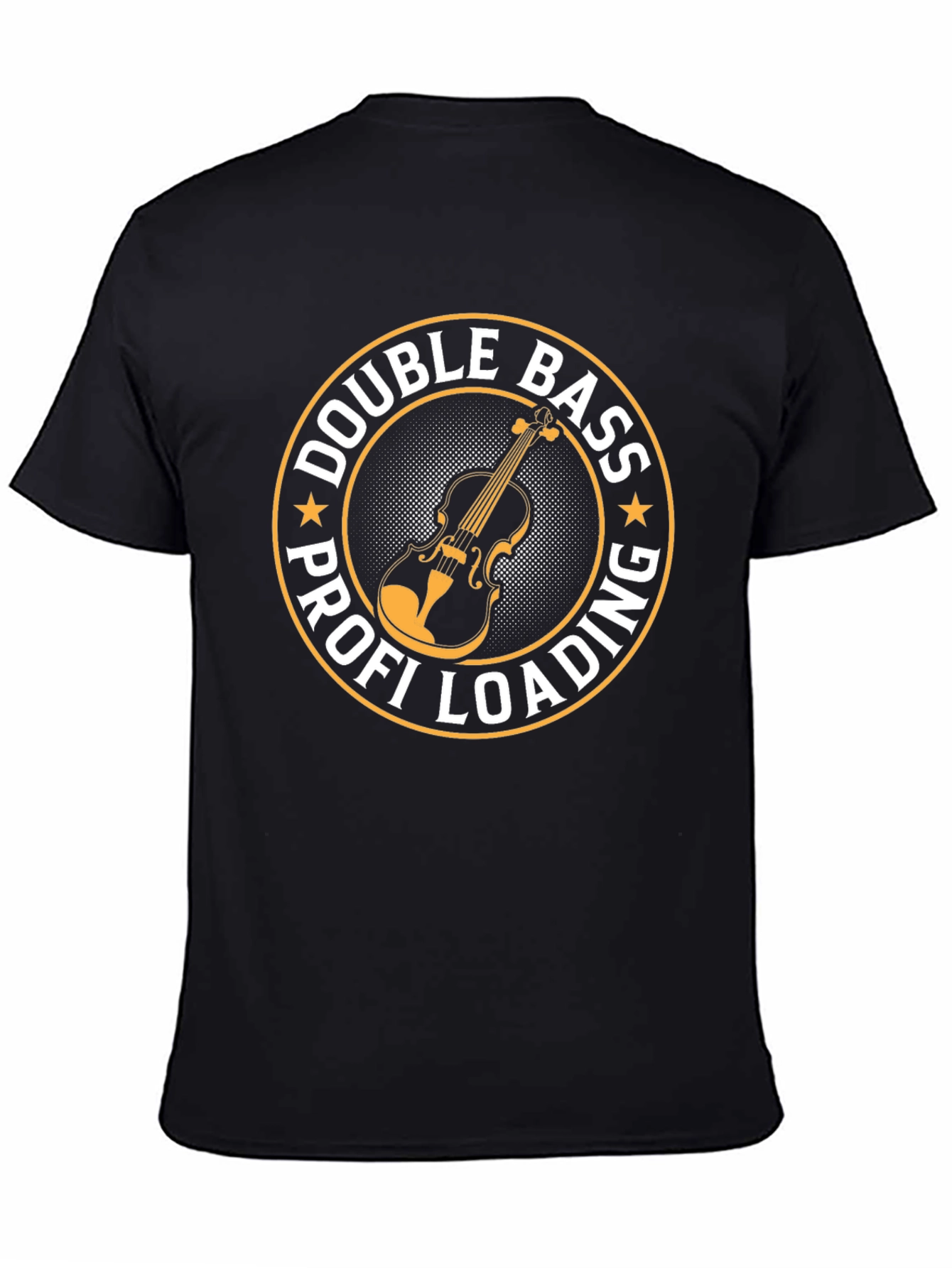 Double Bass Profi Loading Black T-Shirt