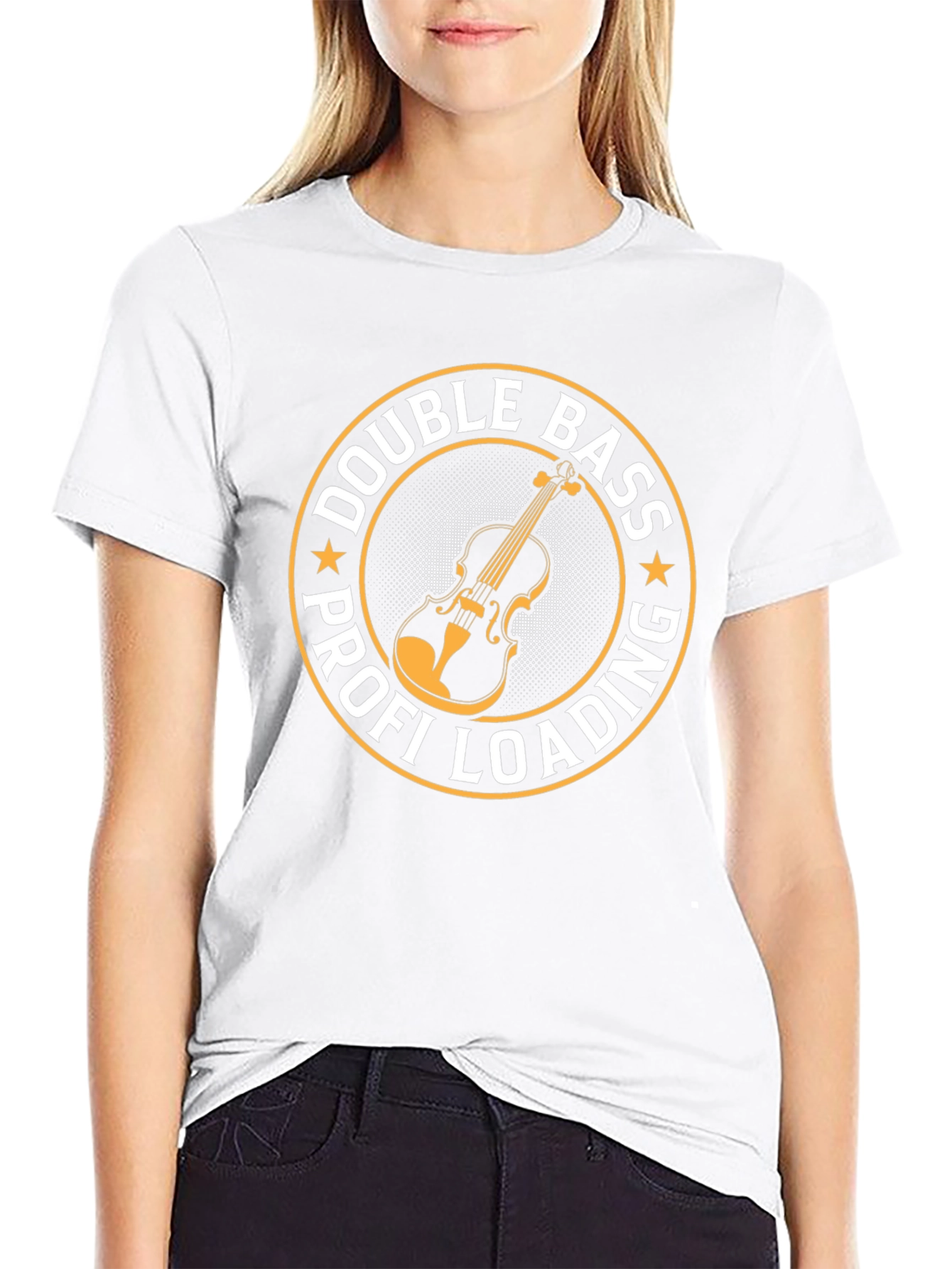 Double Bass Profi Loading Black T-Shirt