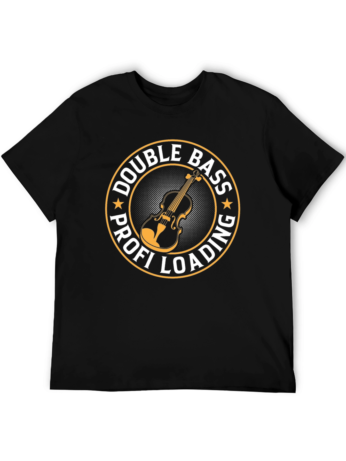 Double Bass Profi Loading Black T-Shirt