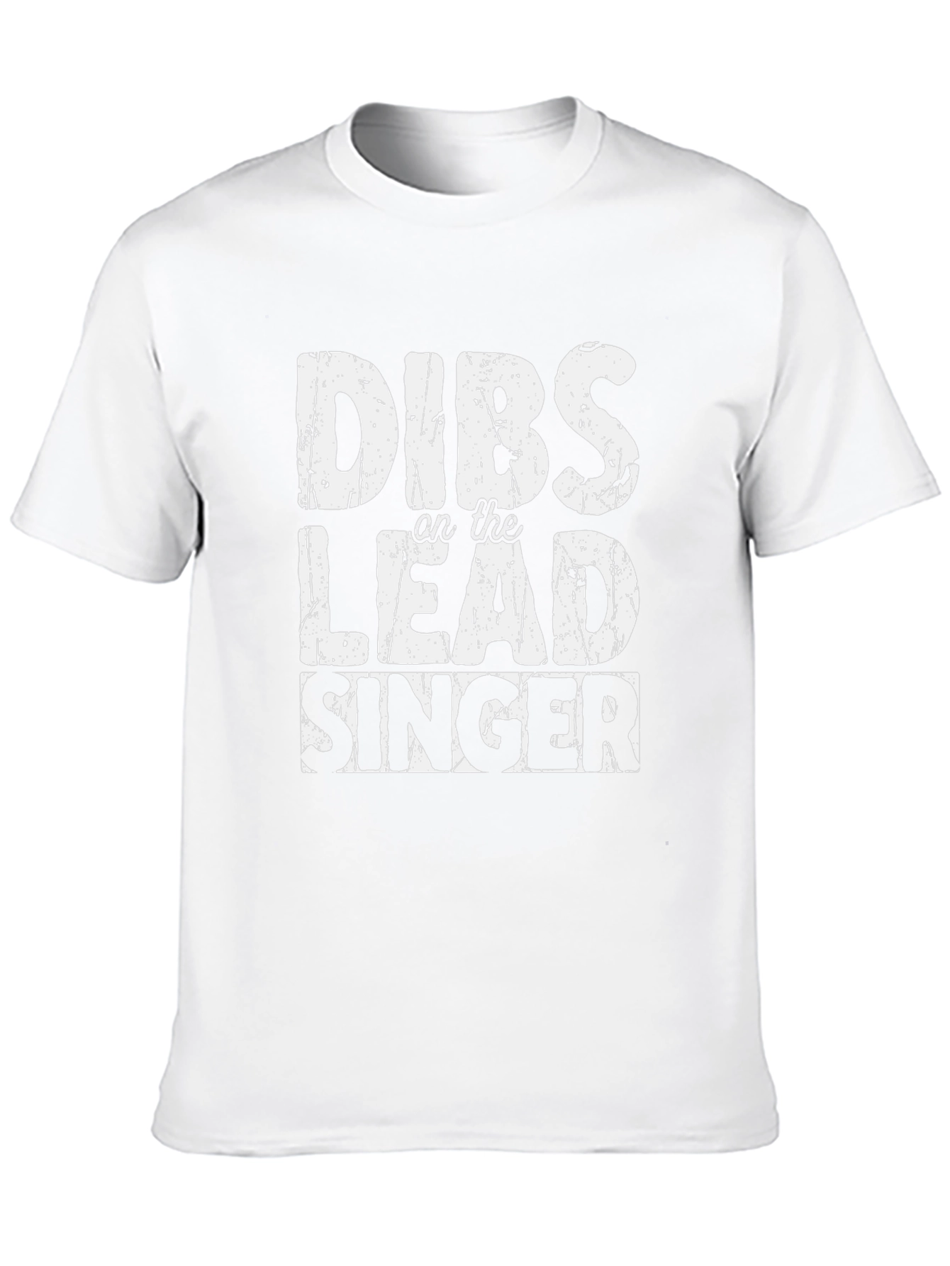 Dibs on the Lead Singer Black T-Shirt