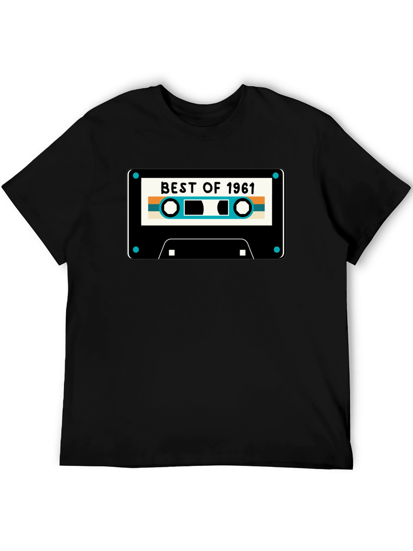 Best of 1961 Cassette Tape Graphic T-Shirt