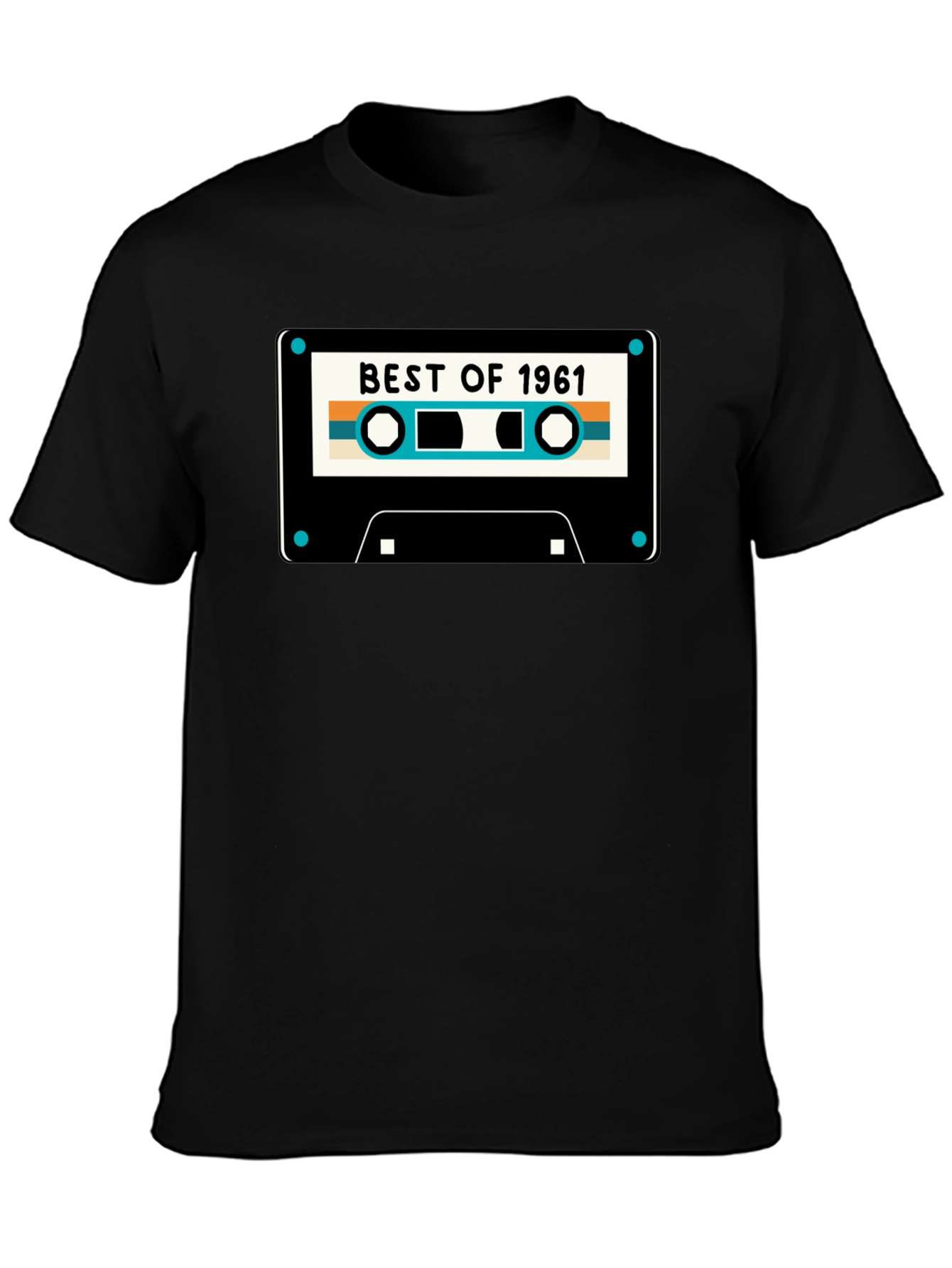 Best of 1961 Cassette Tape Graphic T-Shirt