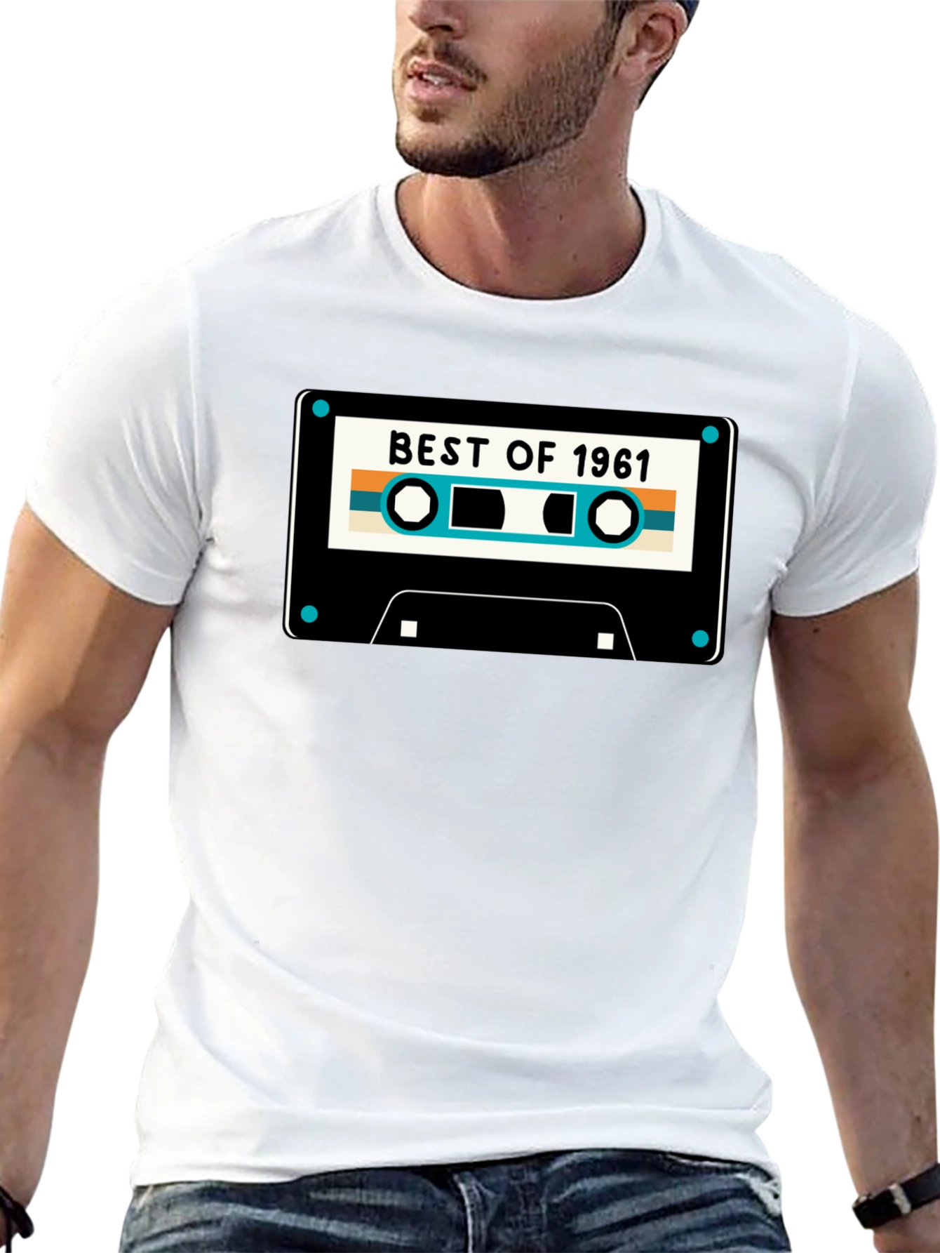 Best of 1961 Cassette Tape Graphic T-Shirt