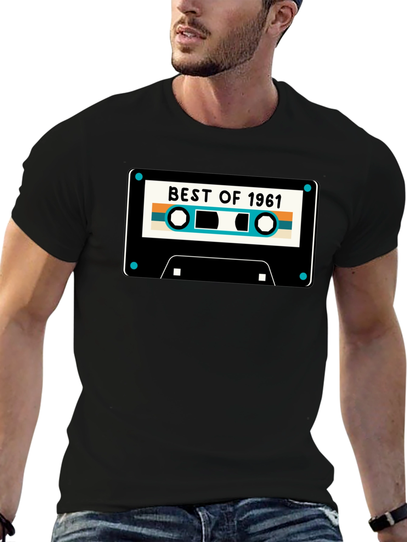 Best of 1961 Cassette Tape Graphic T-Shirt