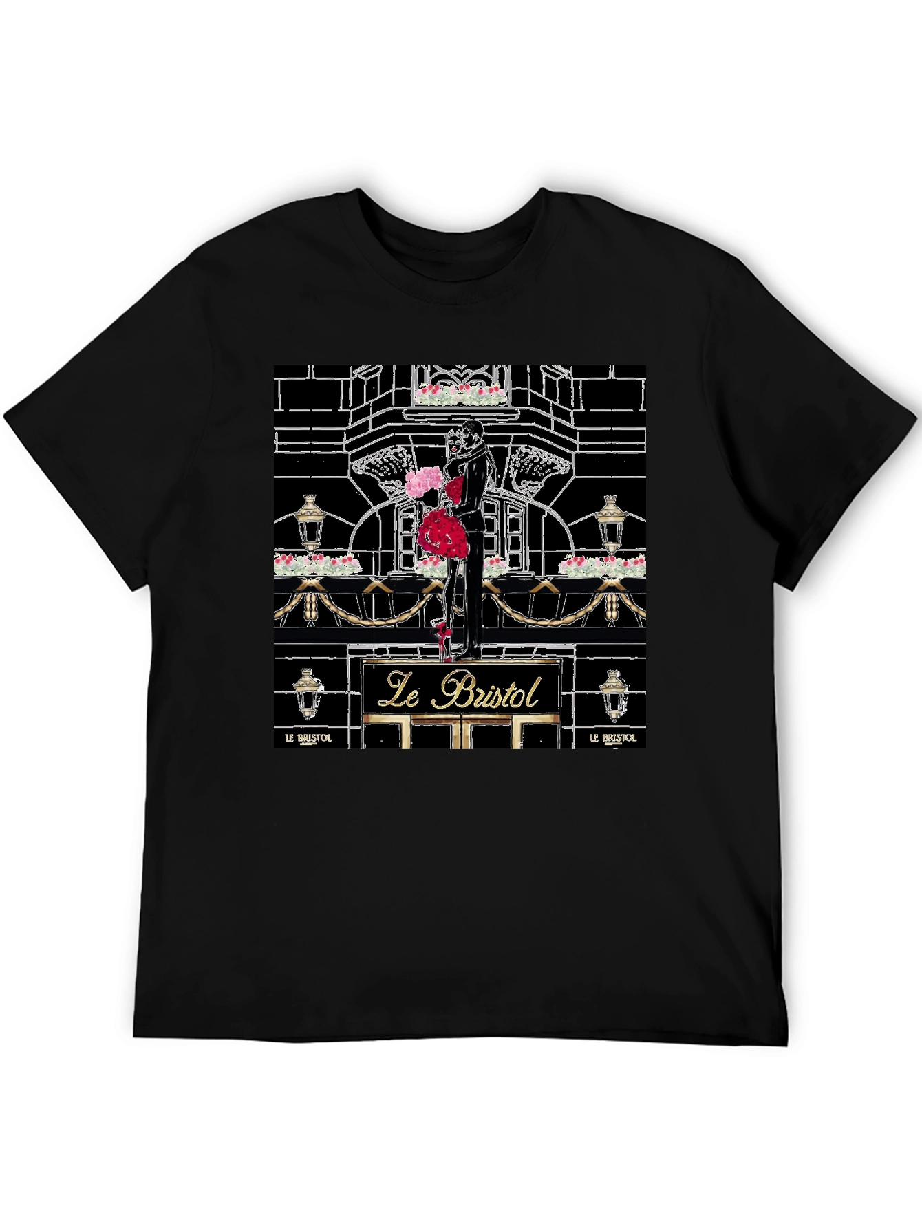 Le Bristol T-Shirt - Paris Romance Graphic Tee