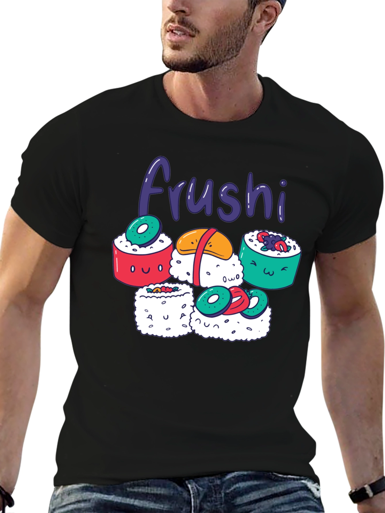 Frushi Sushi T-Shirt: Cute Foodie Tee