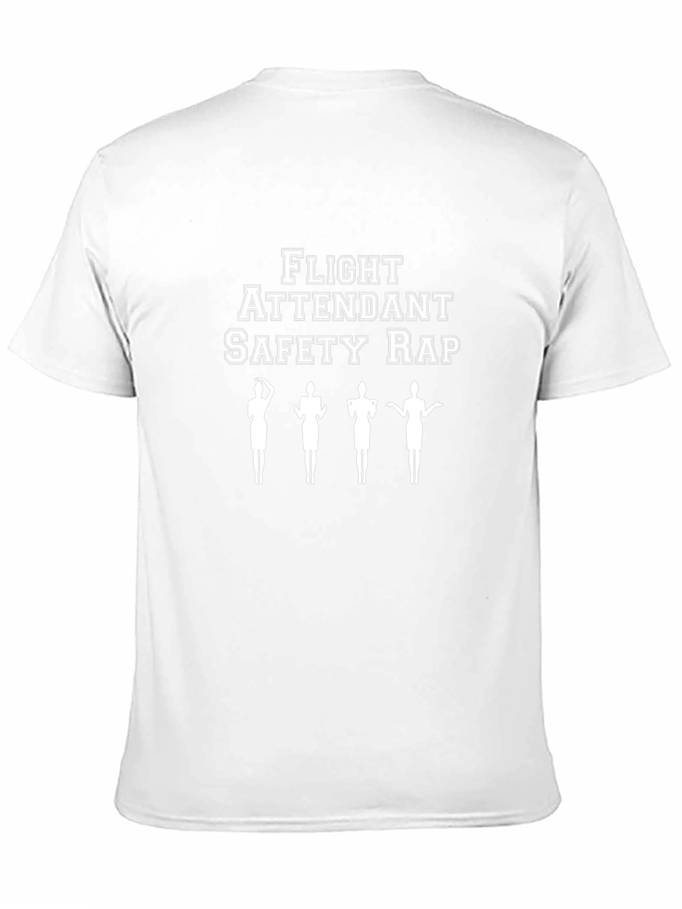 Flight Attendant Safety Rap T-Shirt